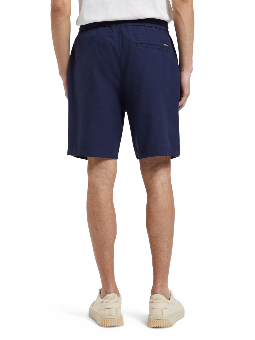 Fave – Bermuda aus Baumwoll-/Leinen-Twill