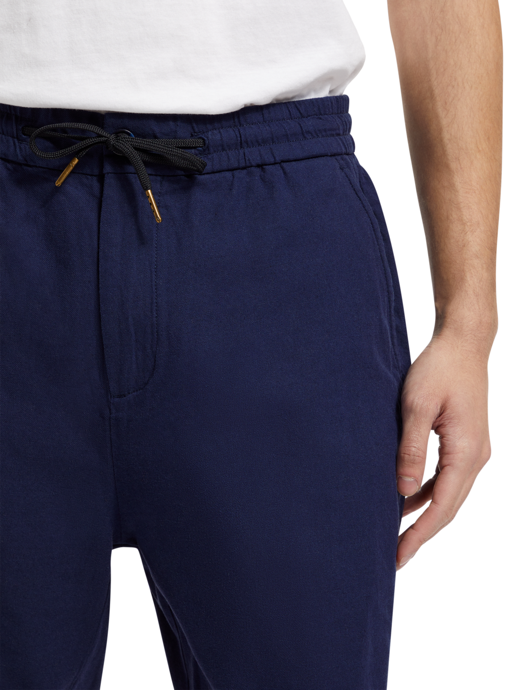 FAVE- COTTON/LINEN TWILL BERMUDA