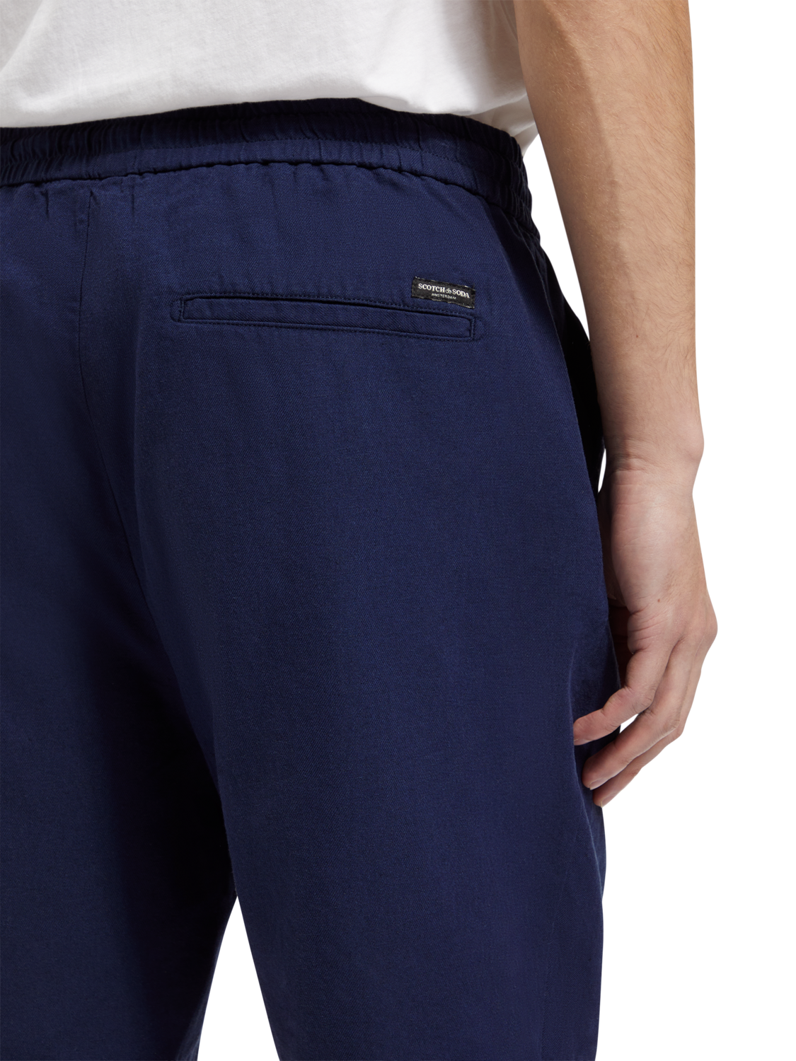 Fave – Bermuda aus Baumwoll-/Leinen-Twill