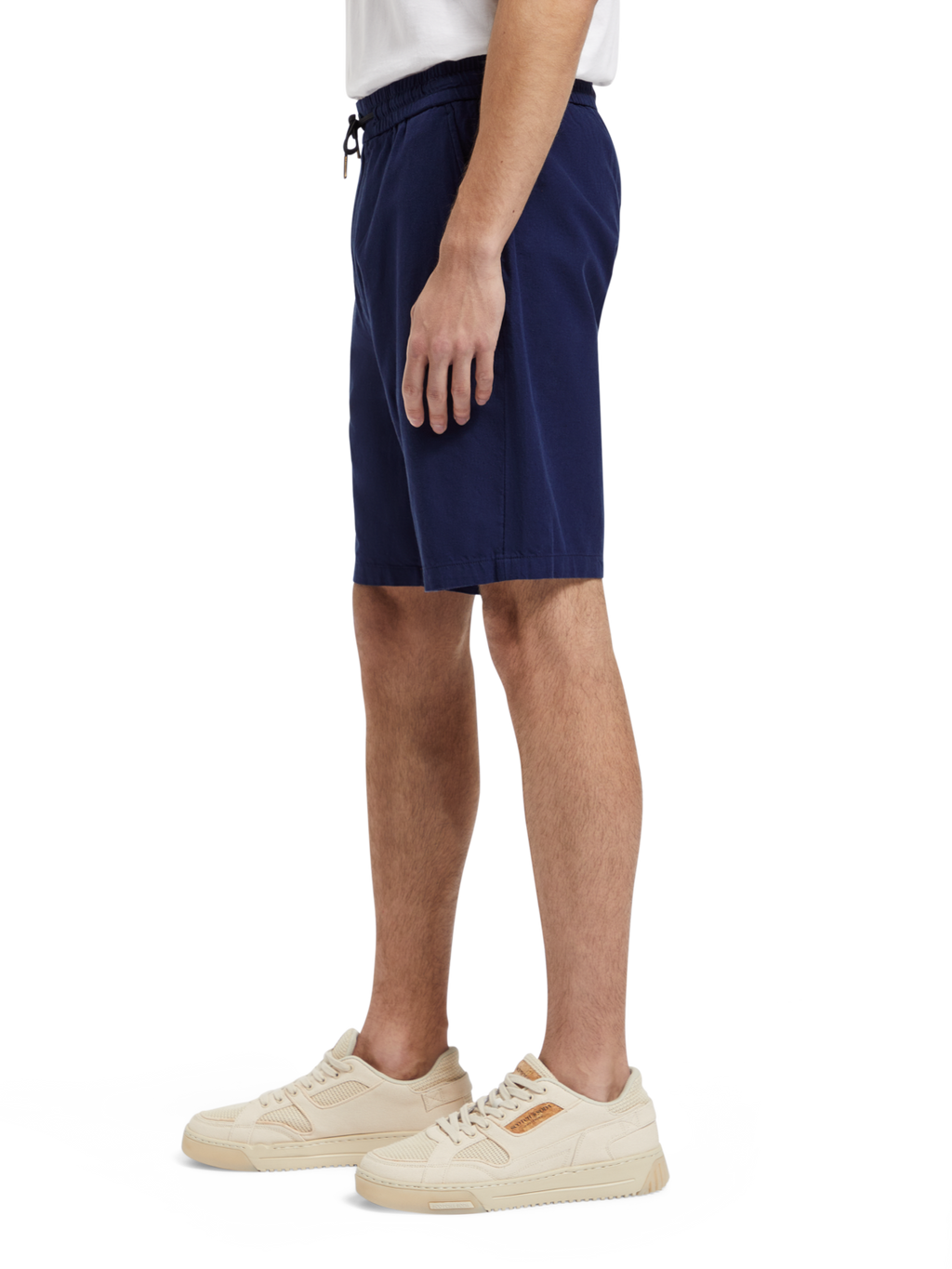 FAVE- COTTON/LINEN TWILL BERMUDA