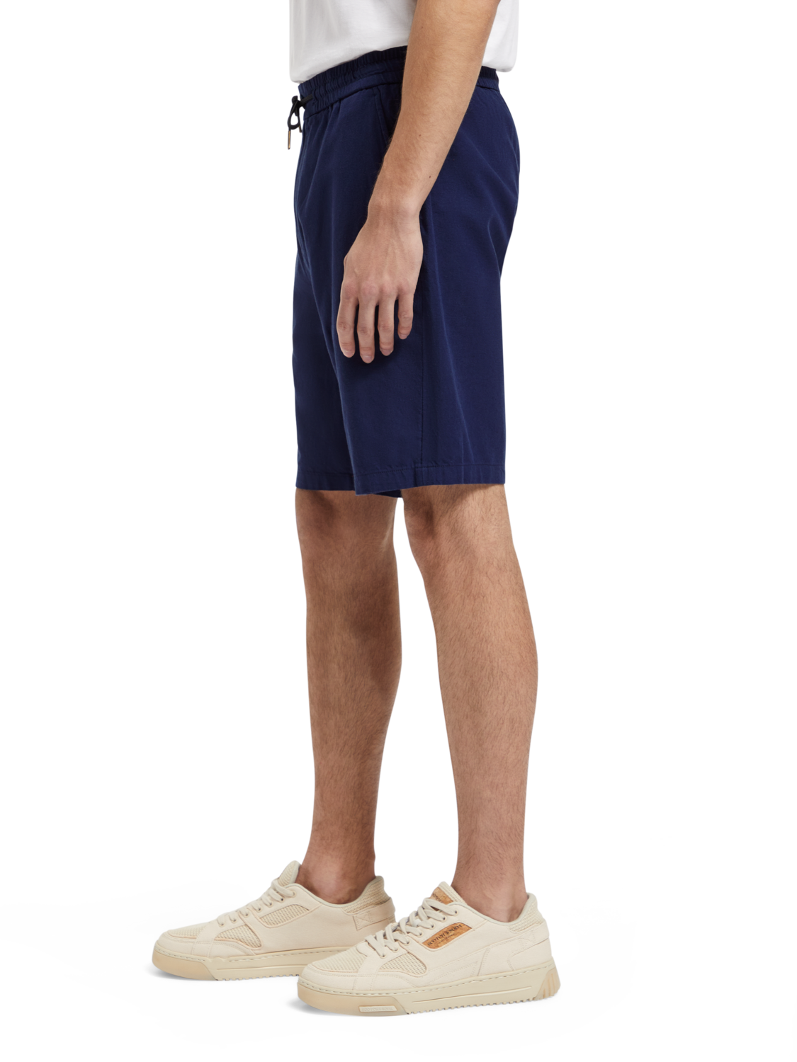 Fave – Bermuda aus Baumwoll-/Leinen-Twill