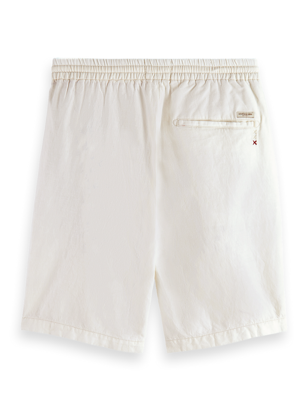 FAVE- COTTON/LINEN TWILL BERMUDA