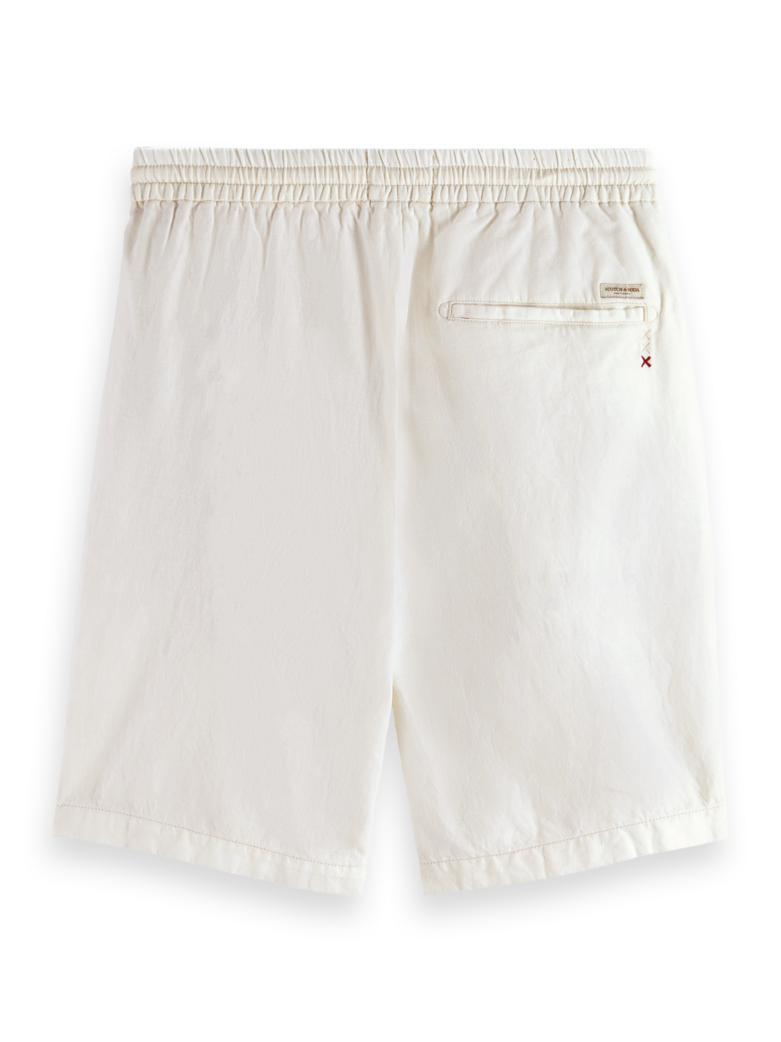 FAVE- COTTON/LINEN TWILL BERMUDA