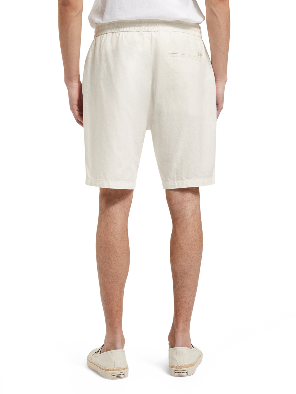 FAVE- COTTON/LINEN TWILL BERMUDA