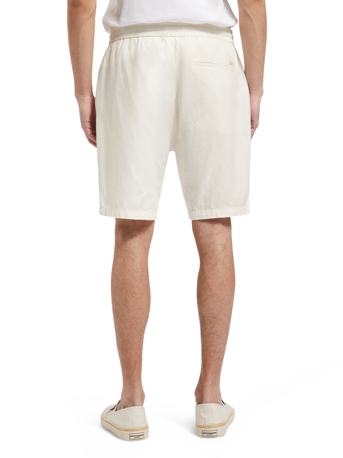 Fave – Bermuda aus Baumwoll-/Leinen-Twill
