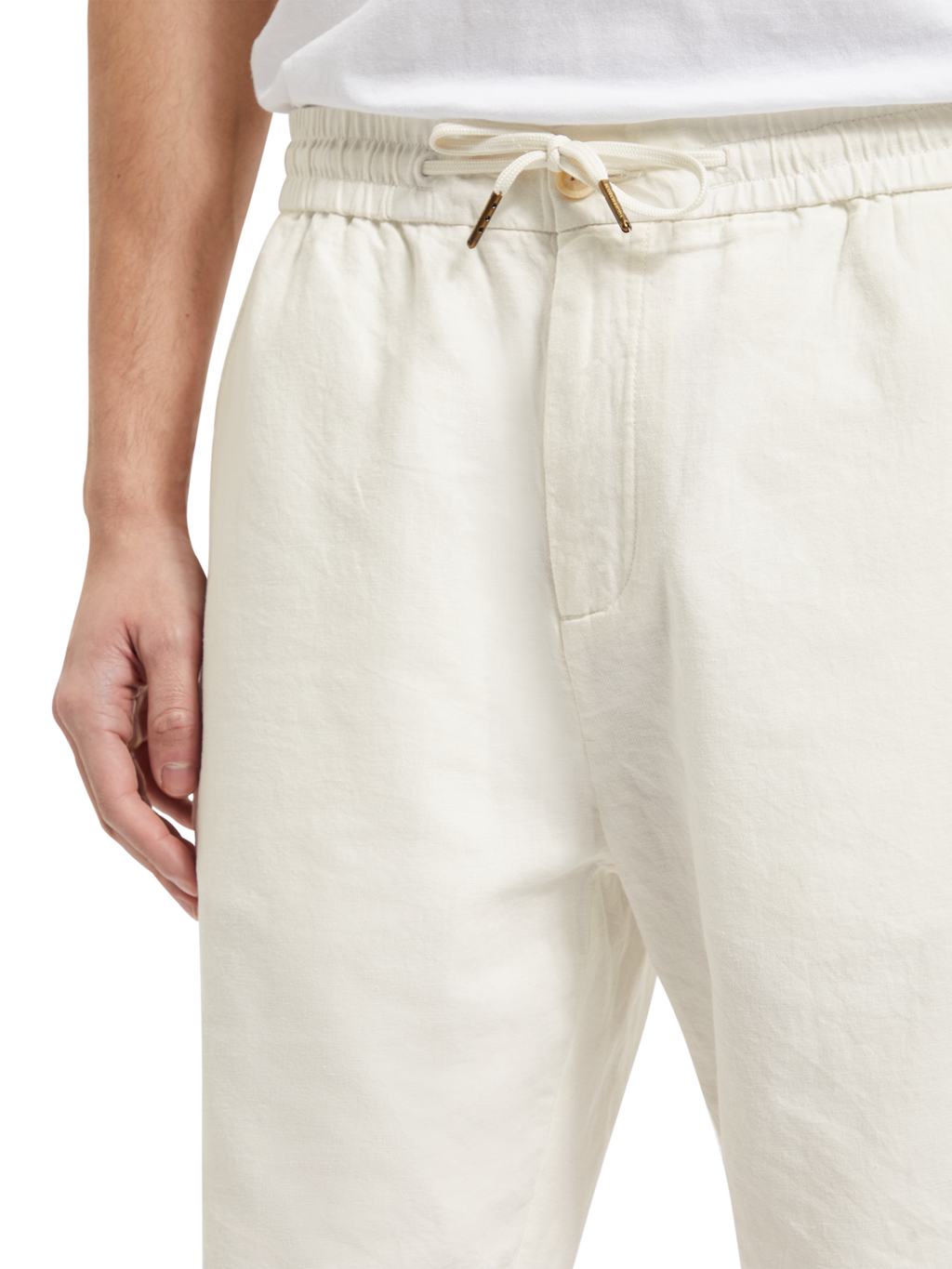 FAVE- COTTON/LINEN TWILL BERMUDA