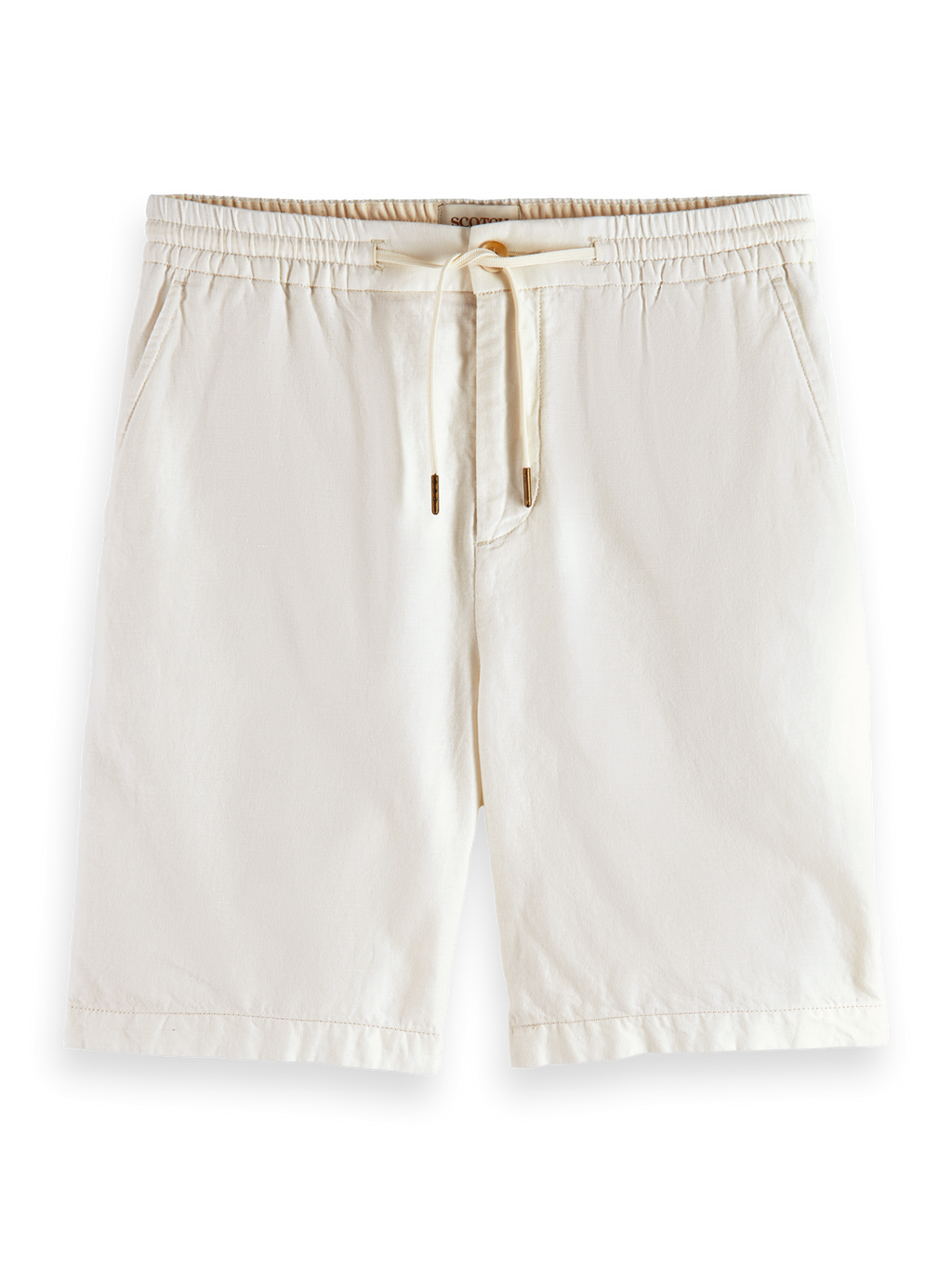 FAVE- COTTON/LINEN TWILL BERMUDA