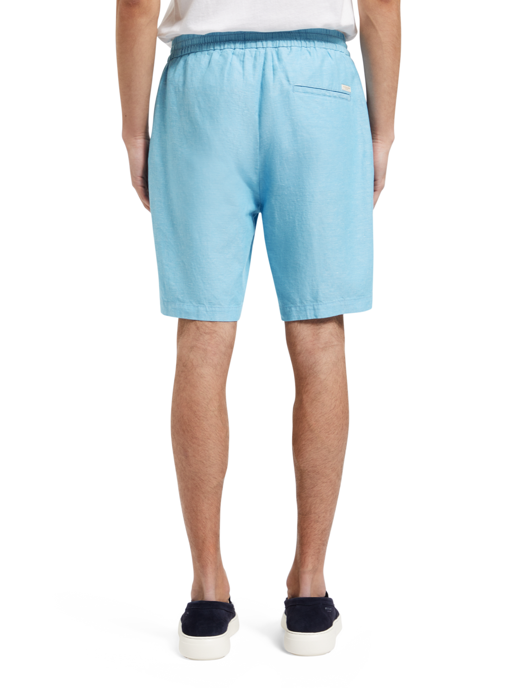 FAVE- COTTON/LINEN TWILL BERMUDA