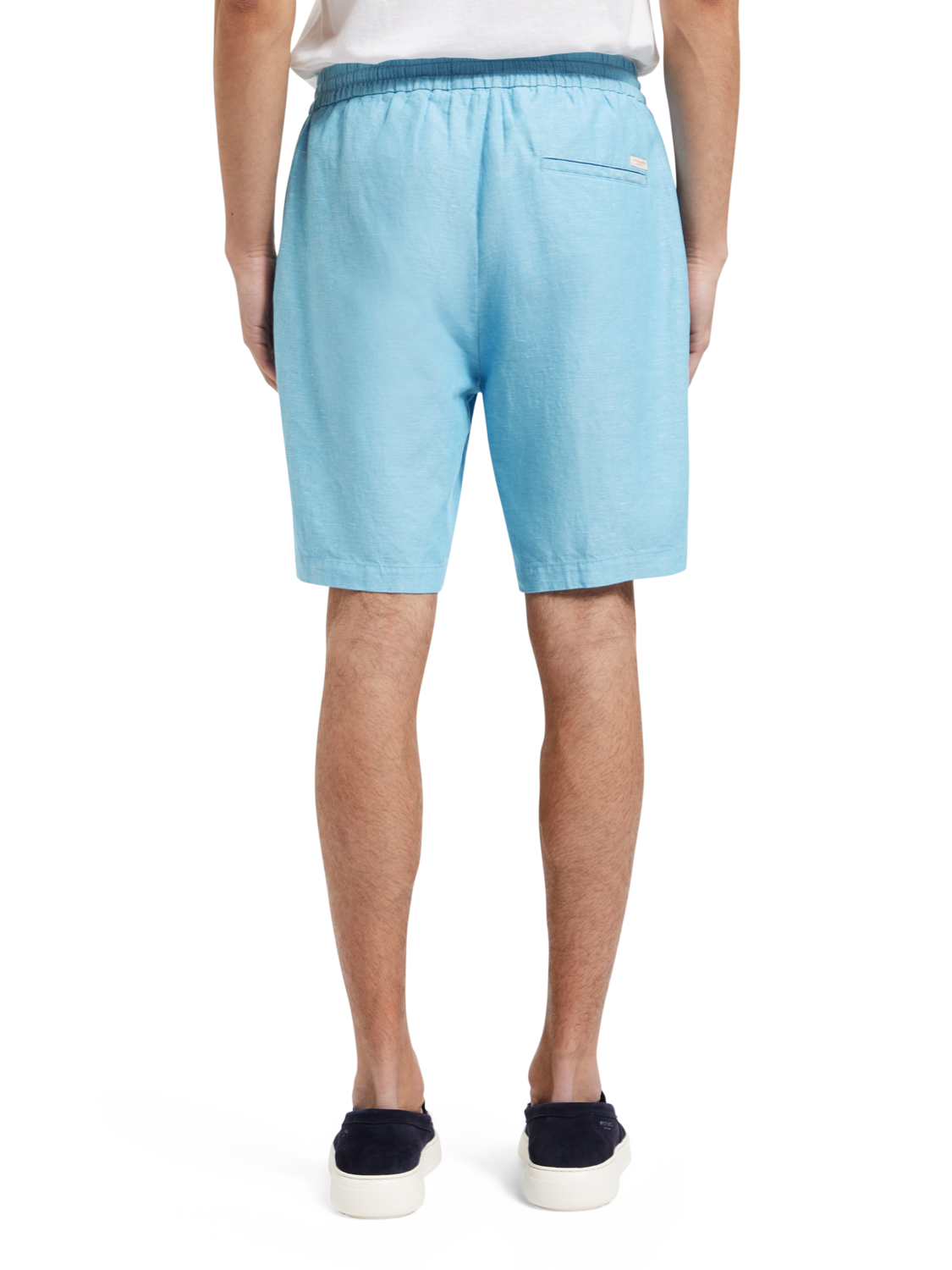 Fave – Bermuda aus Baumwoll-/Leinen-Twill
