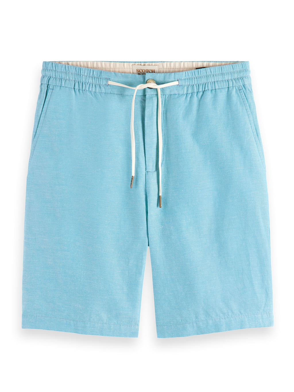 FAVE- COTTON/LINEN TWILL BERMUDA