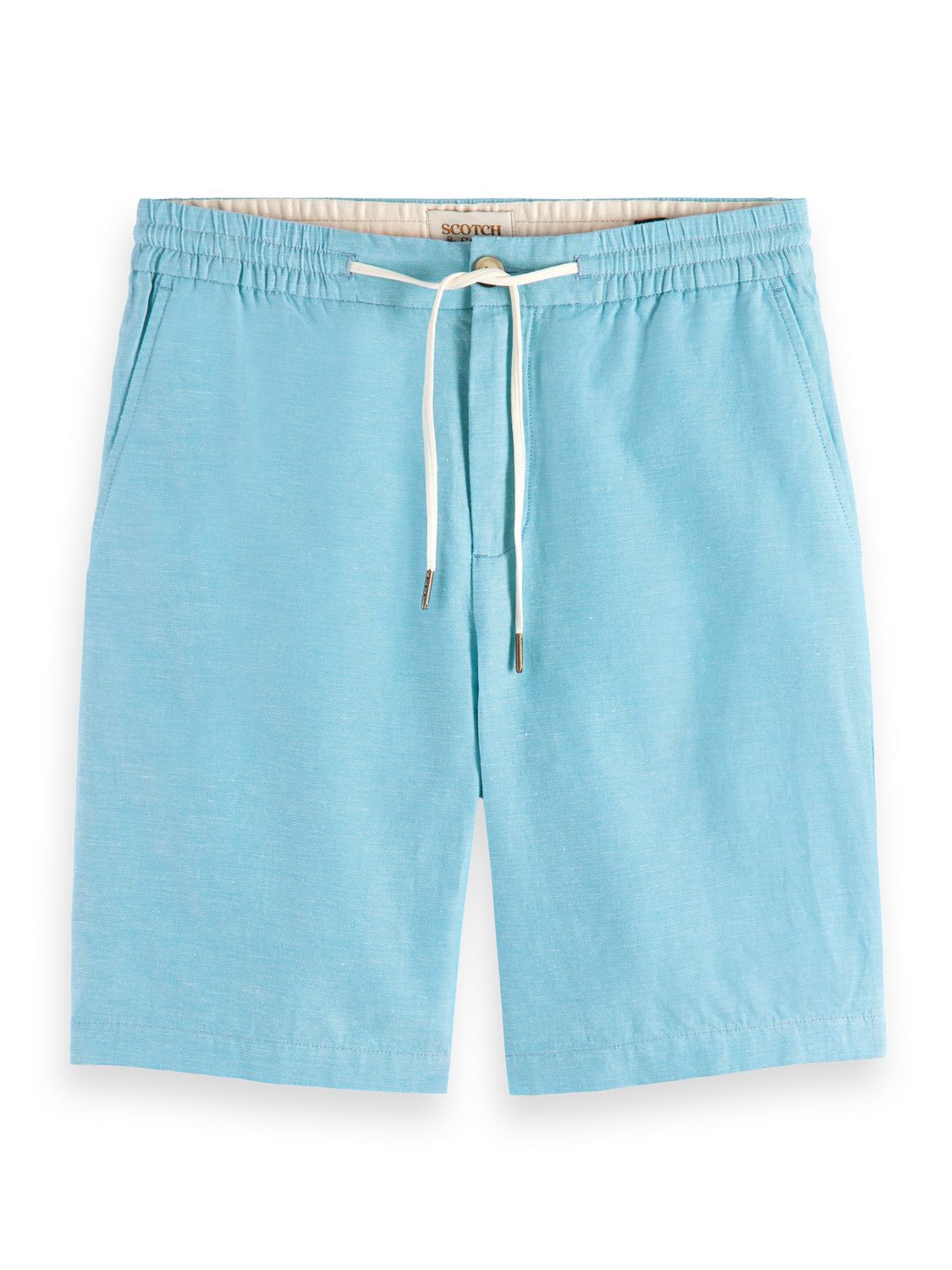 FAVE- COTTON/LINEN TWILL BERMUDA