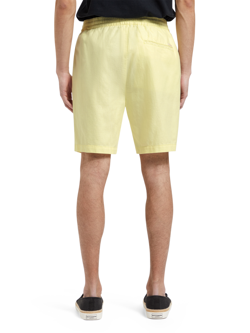 FAVE- COTTON/LINEN TWILL BERMUDA