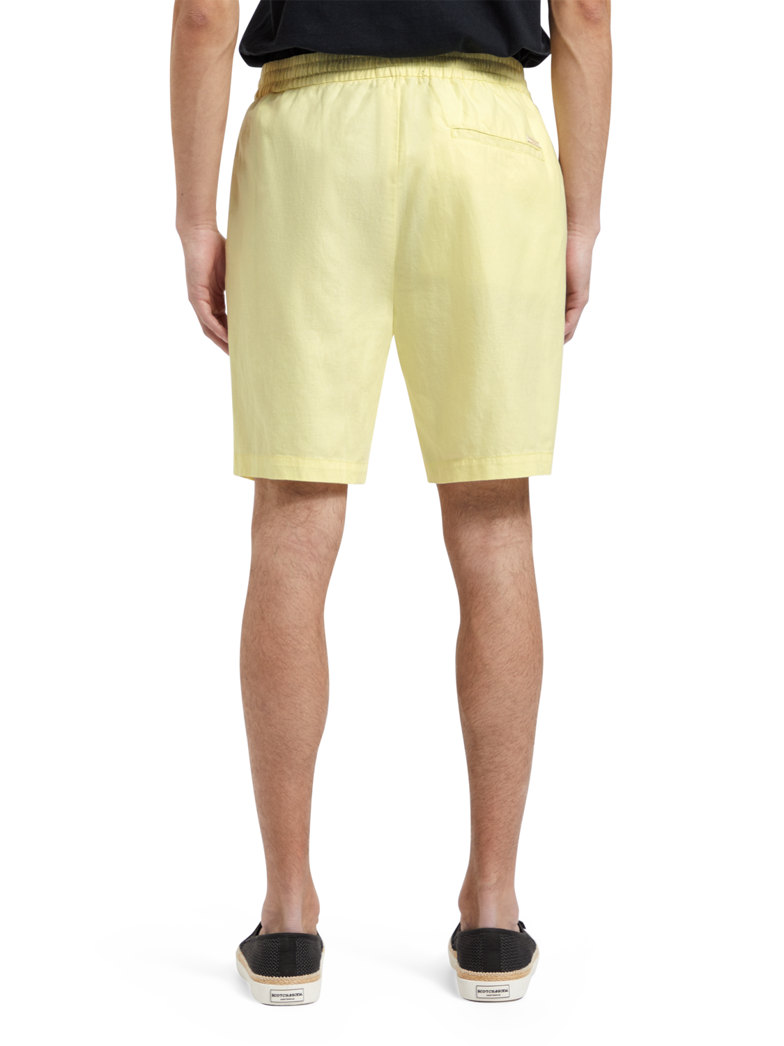 Fave – Bermuda aus Baumwoll-/Leinen-Twill