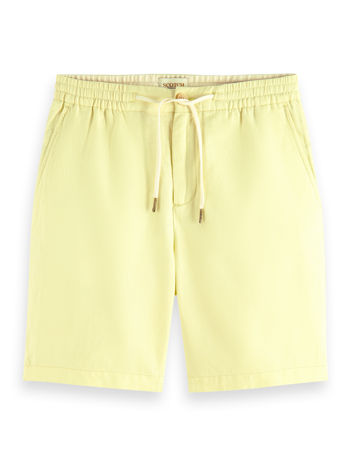 FAVE- COTTON/LINEN TWILL BERMUDA