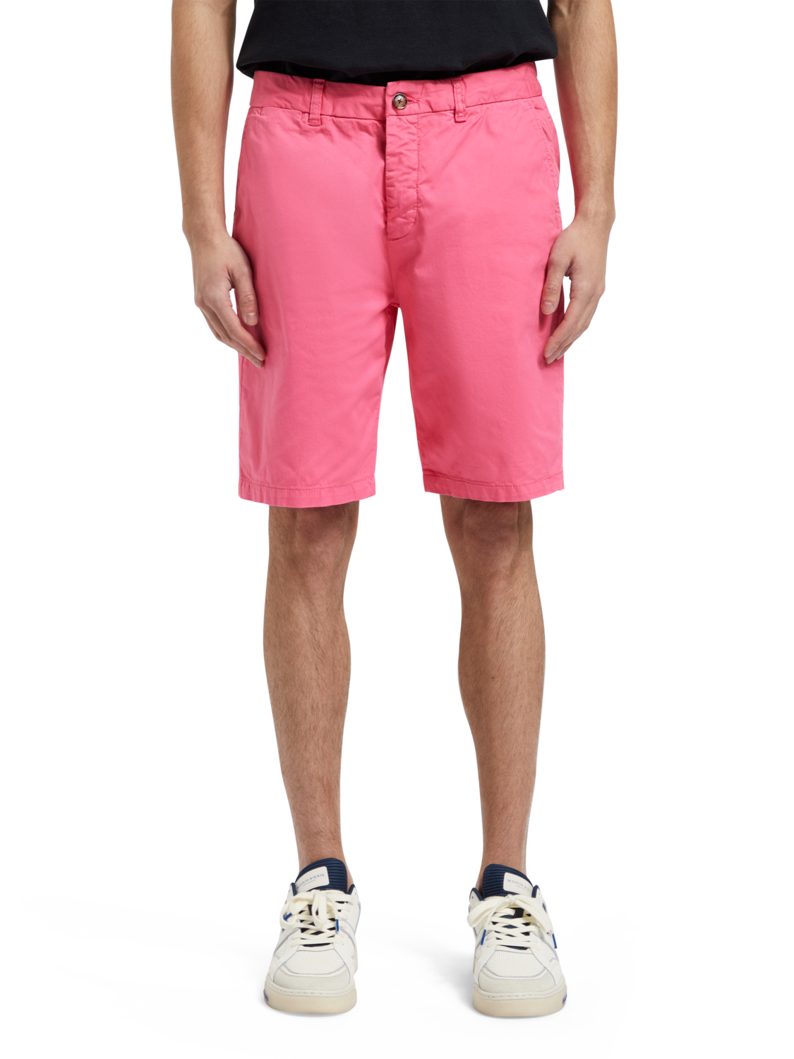 STUART- GARMENT-DYED PIMA COTTON CHINO SHORT