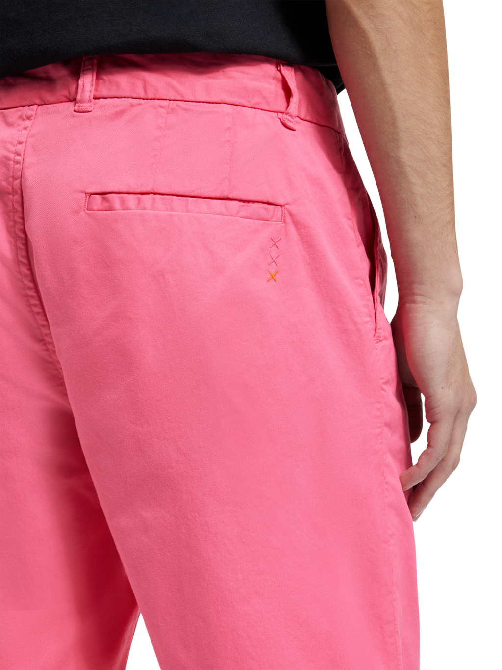 STUART- GARMENT-DYED PIMA COTTON CHINO SHORT