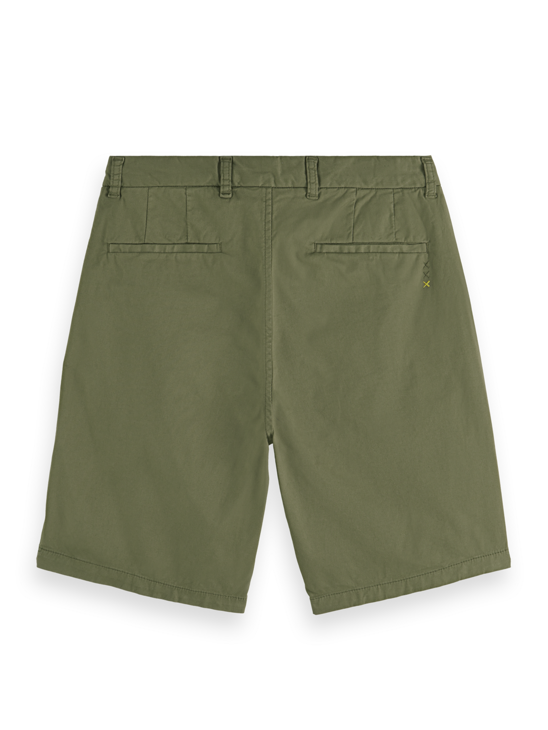 STUART- GARMENT-DYED PIMA COTTON CHINO SHORT
