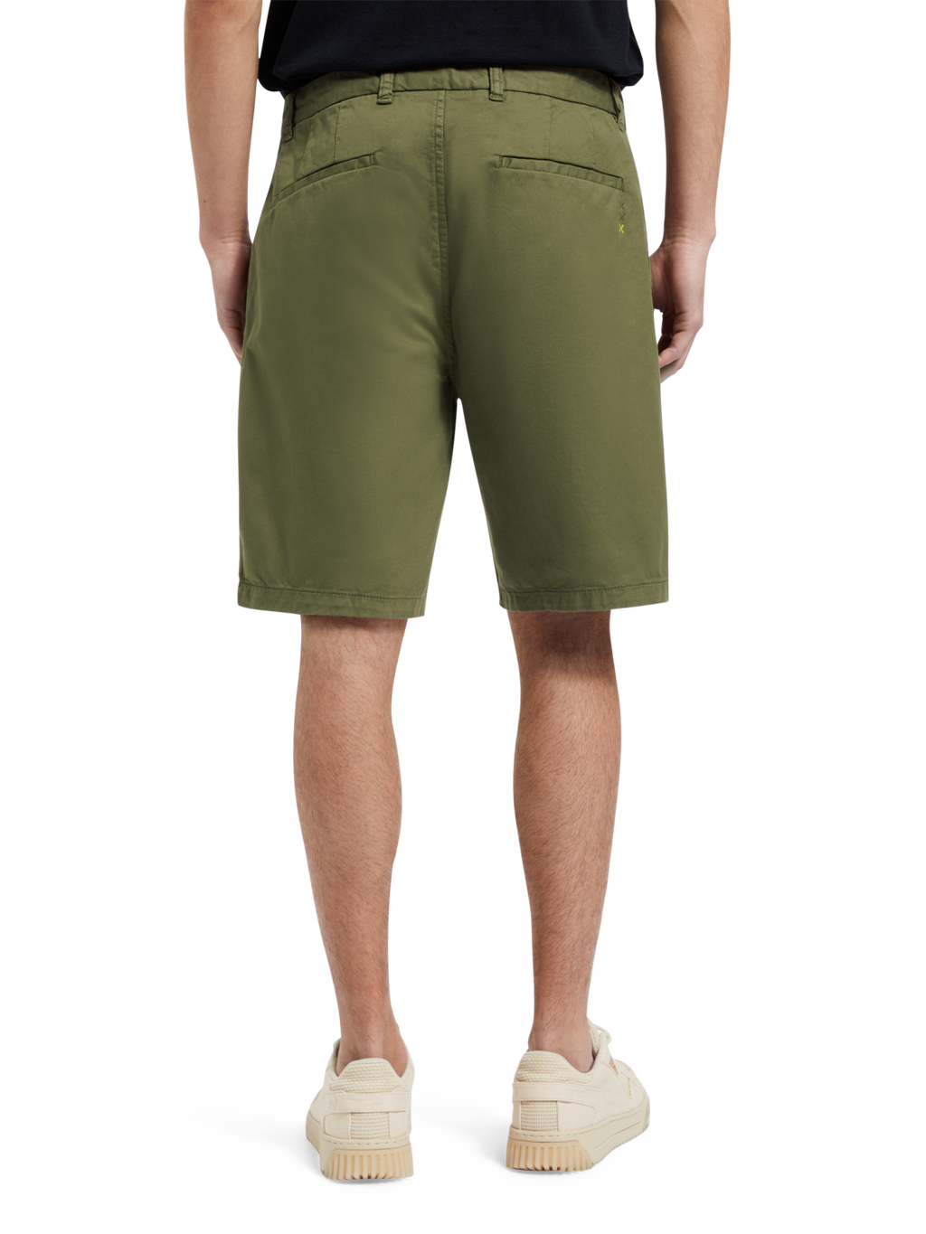 STUART- GARMENT-DYED PIMA COTTON CHINO SHORT