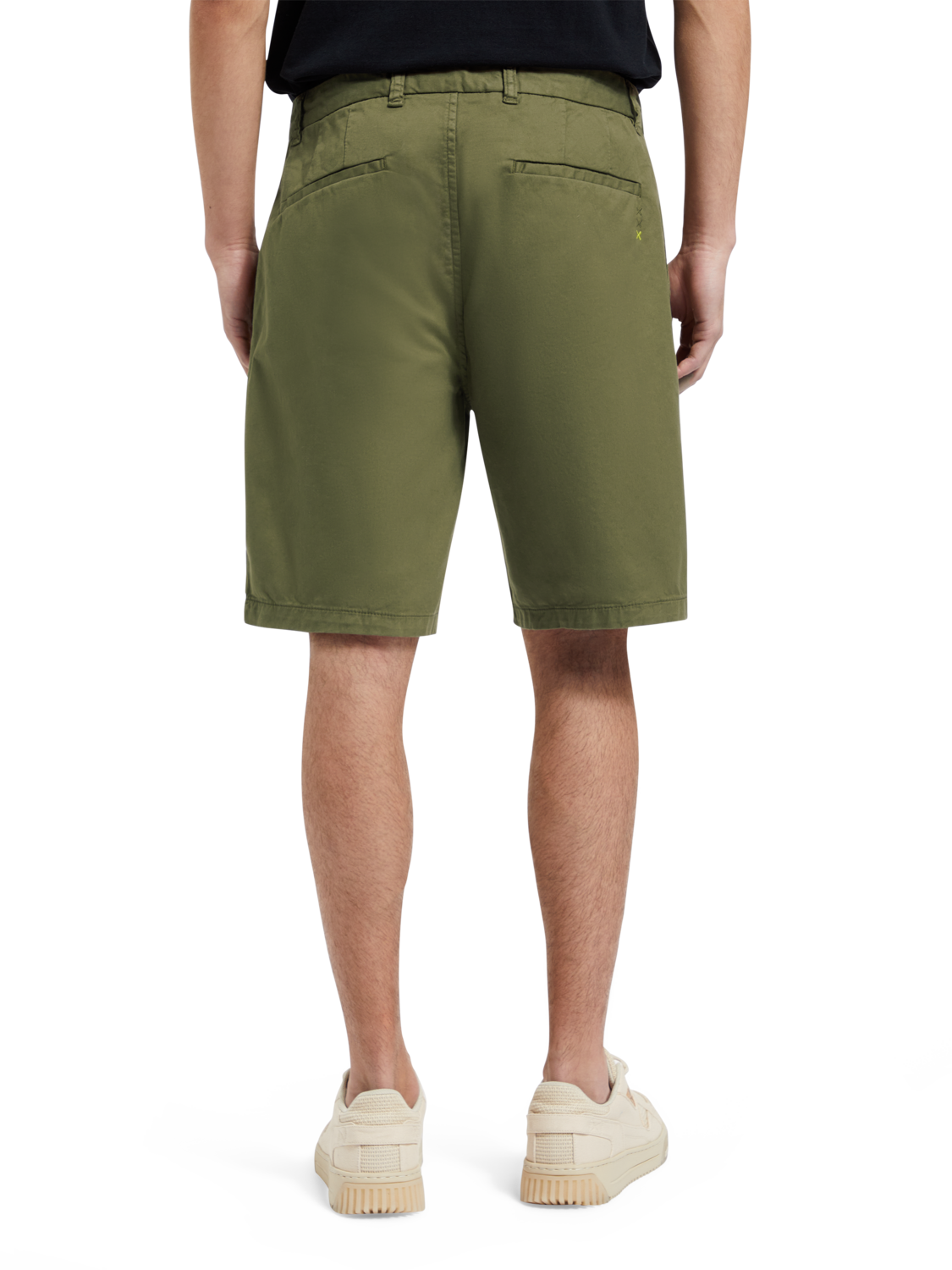 STUART- GARMENT-DYED PIMA COTTON CHINO SHORT