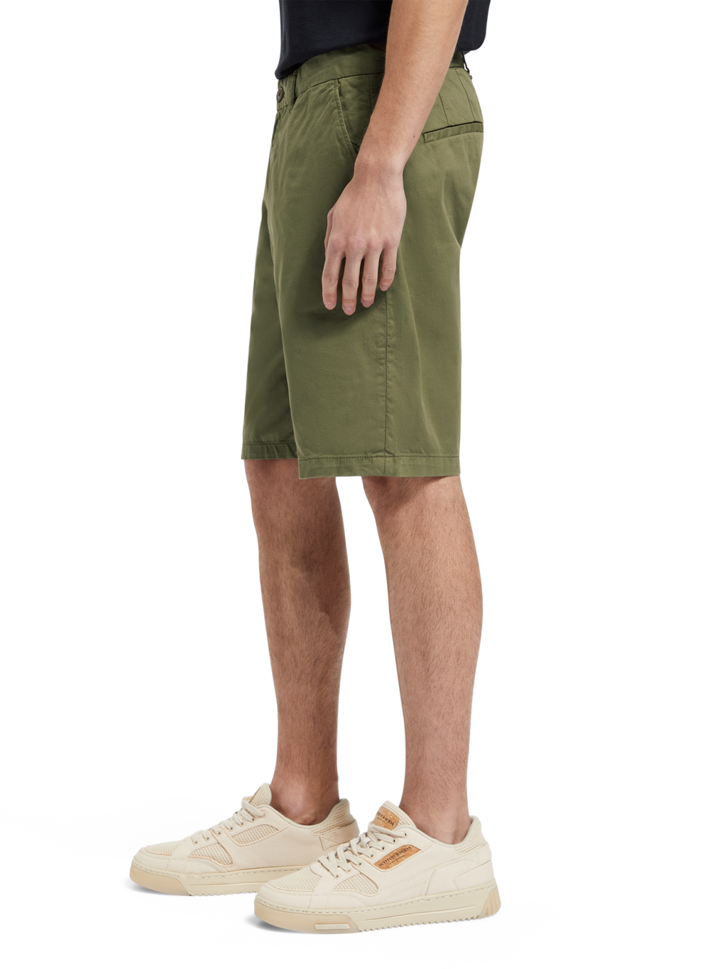 STUART- GARMENT-DYED PIMA COTTON CHINO SHORT