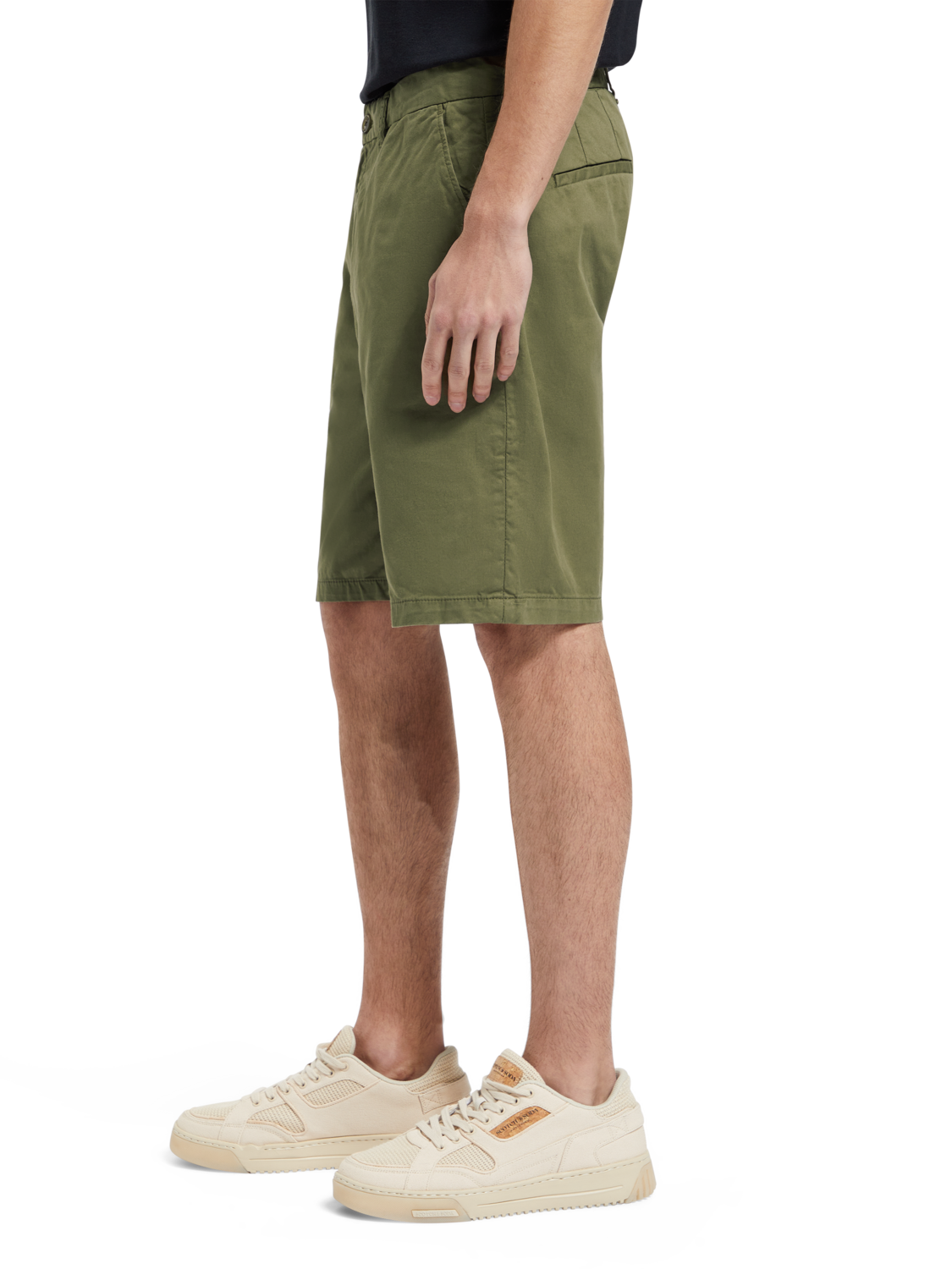 STUART- GARMENT-DYED PIMA COTTON CHINO SHORT