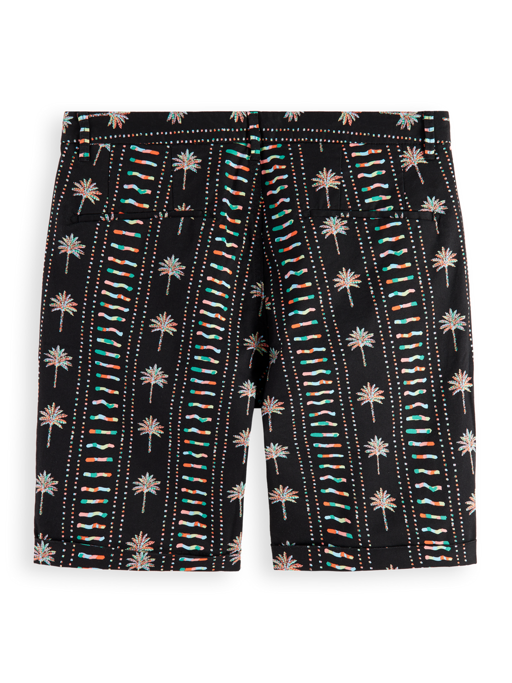 STUART- PRINTED STRETCH-COTTON CHINO SHORT