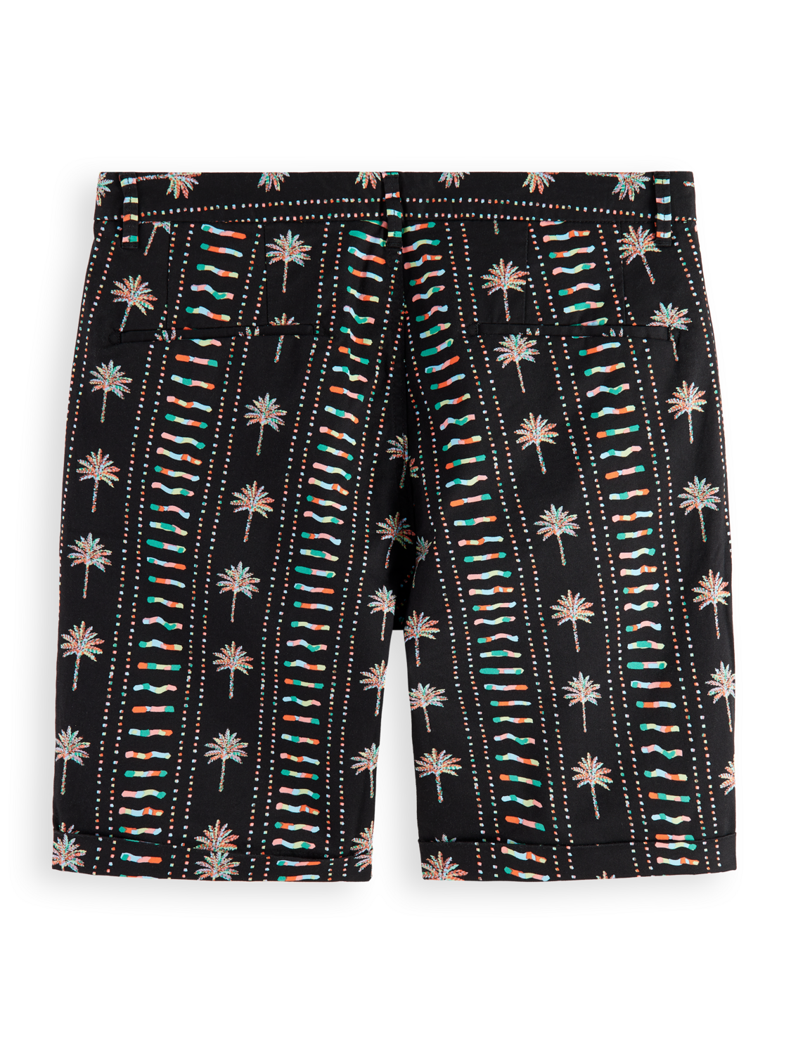 STUART- PRINTED STRETCH-COTTON CHINO SHORT