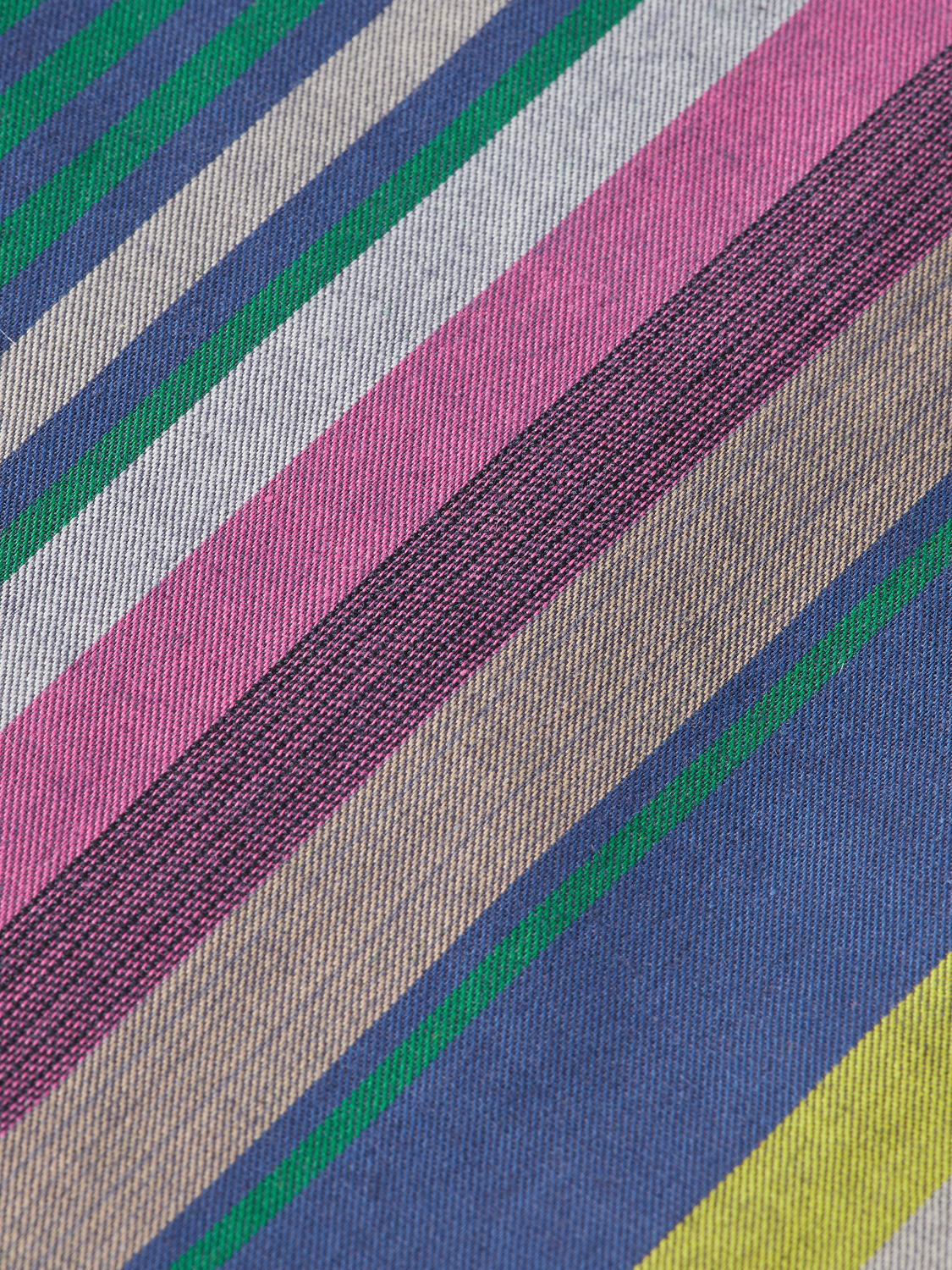 TWILT - BLANKET-STRIPED COTTON-TWILL SHORT