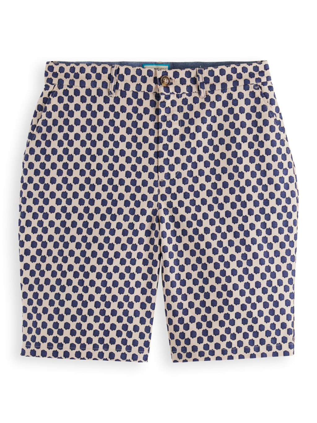 DRIFT- PRINTED LIGHTWEIGHT COTTON CANVAS SHORT