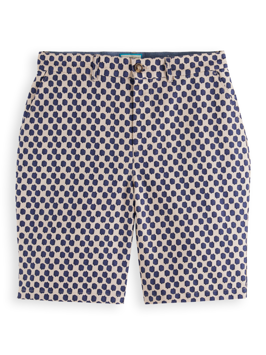 DRIFT- PRINTED LIGHTWEIGHT COTTON CANVAS SHORT