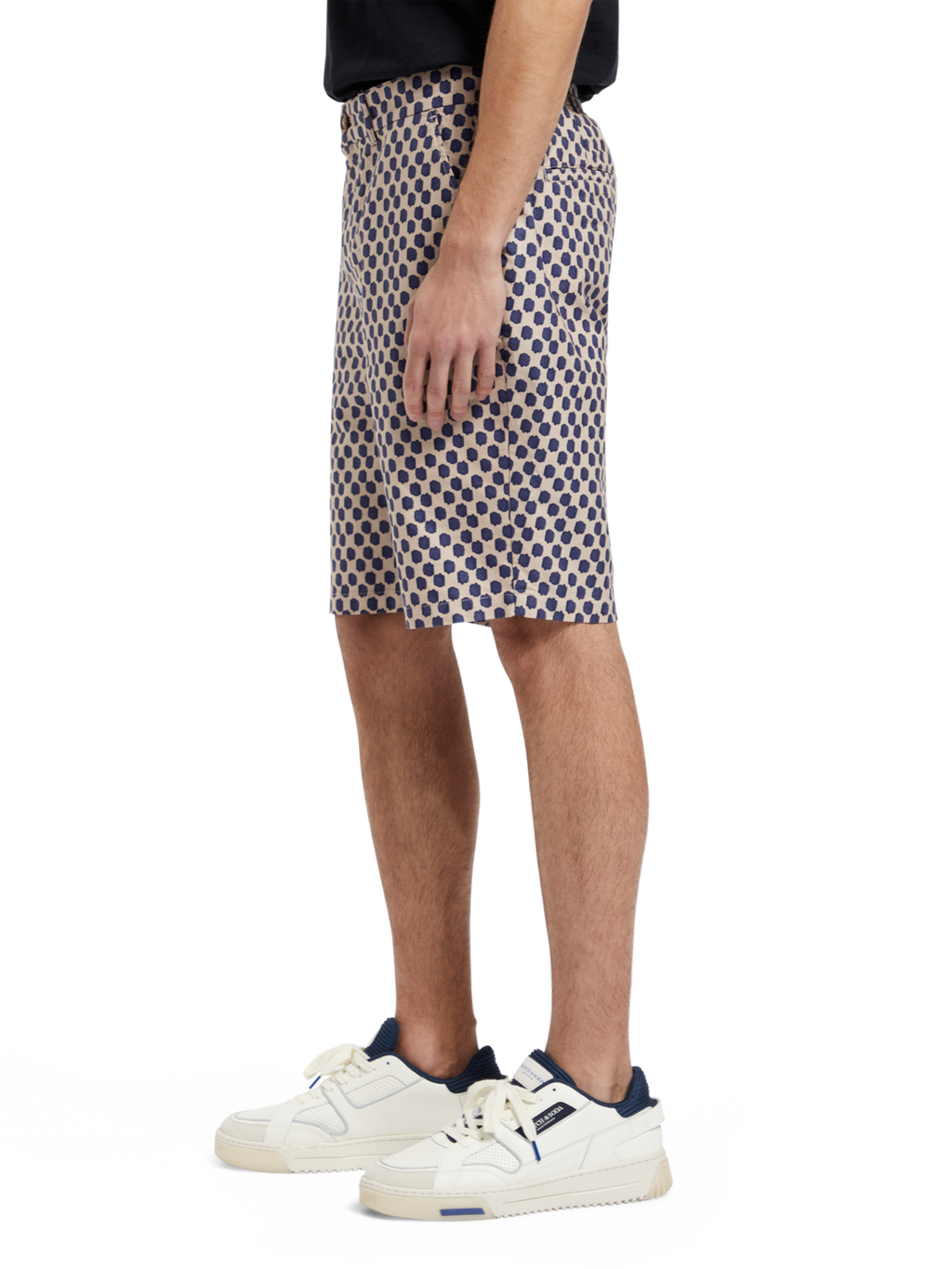 DRIFT- PRINTED LIGHTWEIGHT COTTON CANVAS SHORT