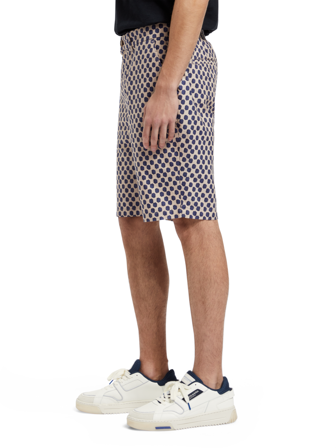 DRIFT- PRINTED LIGHTWEIGHT COTTON CANVAS SHORT