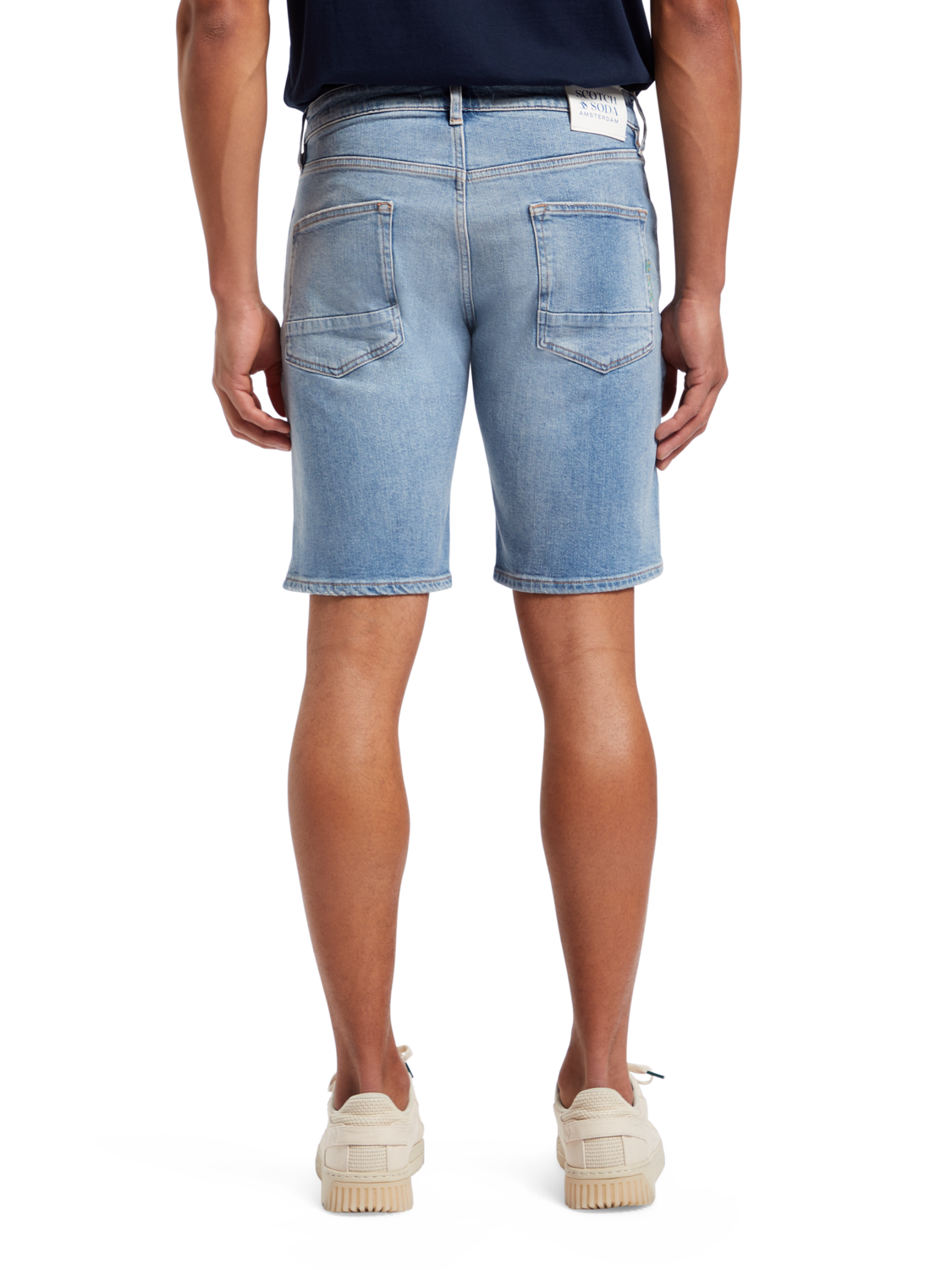 Ralston – Regular Slim Short – Auffrischung in Dunkelblau