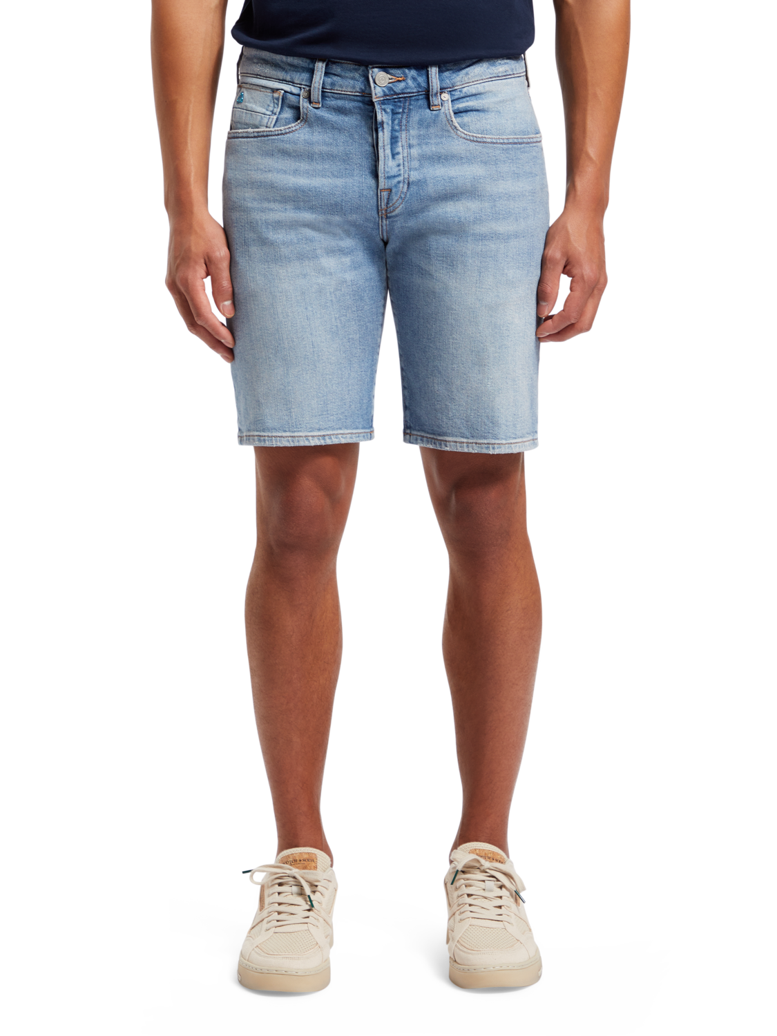Ralston – Regular Slim Short – Auffrischung in Dunkelblau