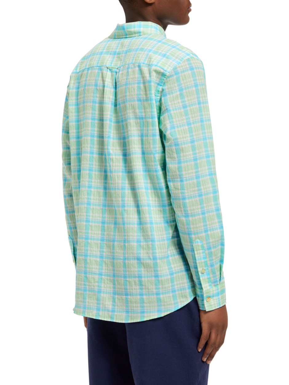NEON CHECK SHIRT