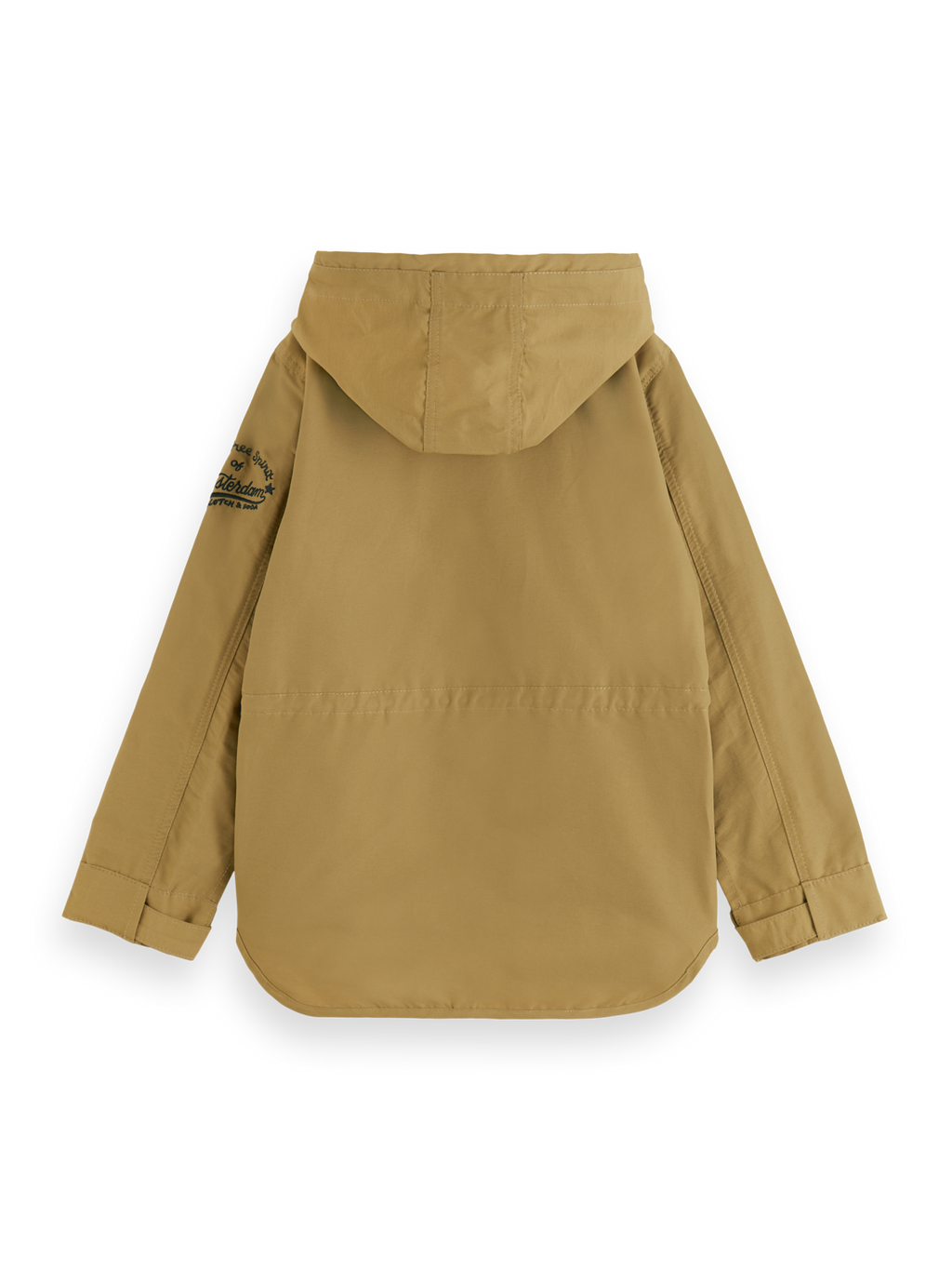Girls HOODED ZIP-THRU COTTON PARKA
