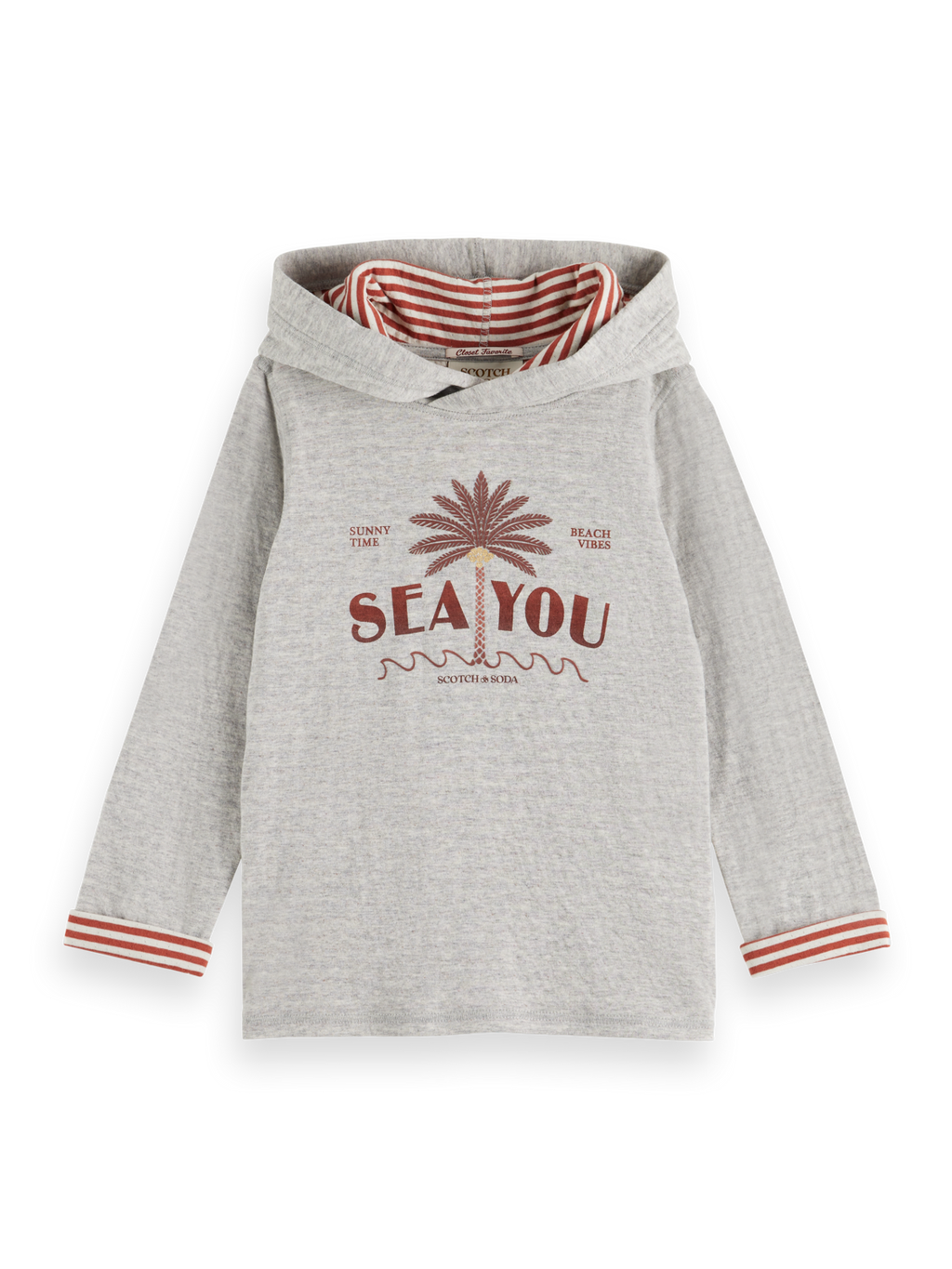 Girls REVERSIBLE BONDED JERSEY HOODIE