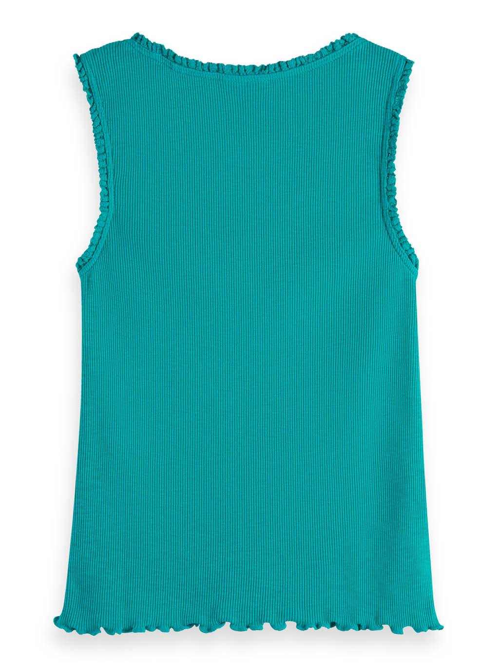 FITTED RIBBED TANK TOP
