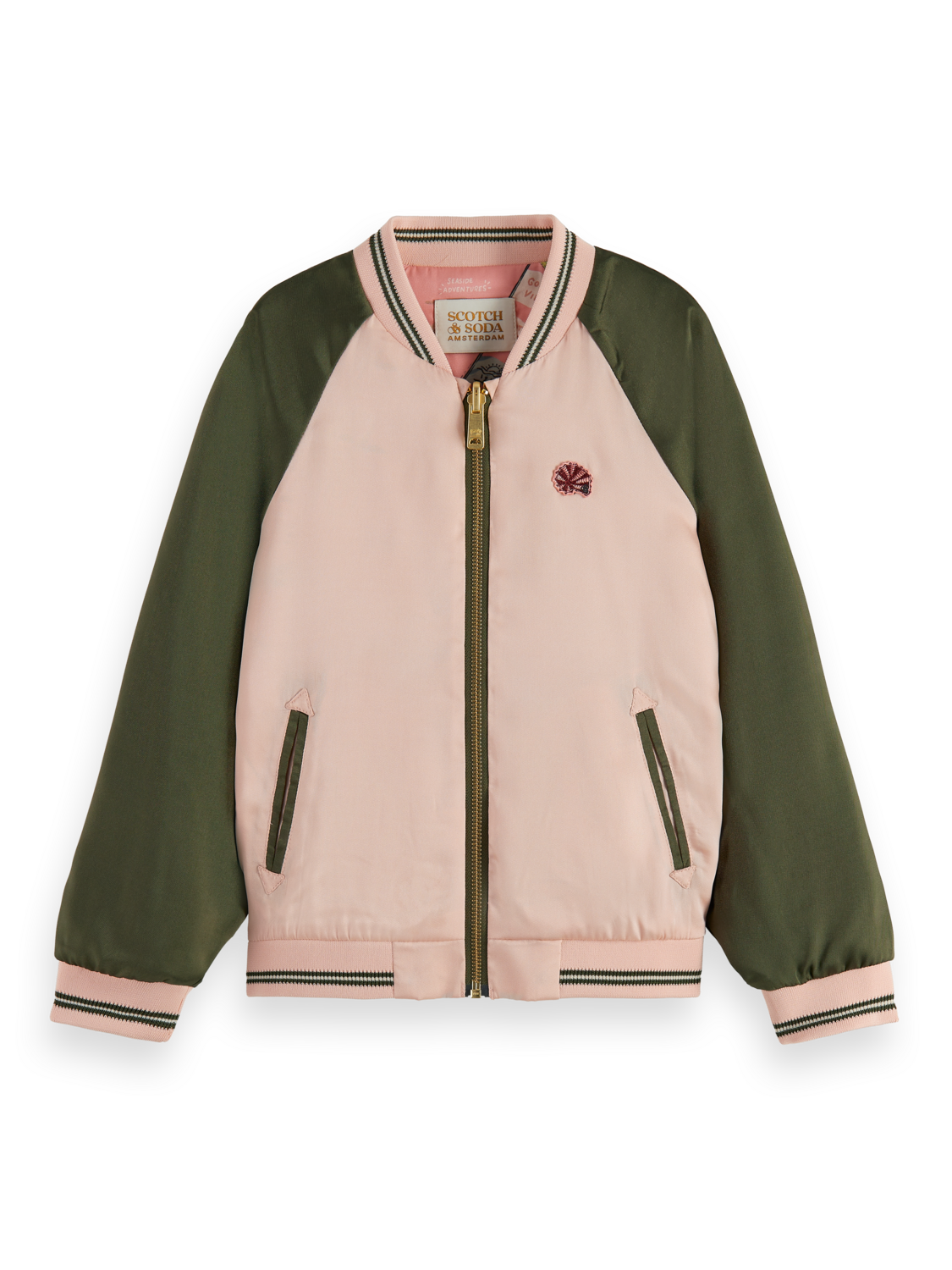 Girls REVERSIBLE PRINTED BOMBER JACKET