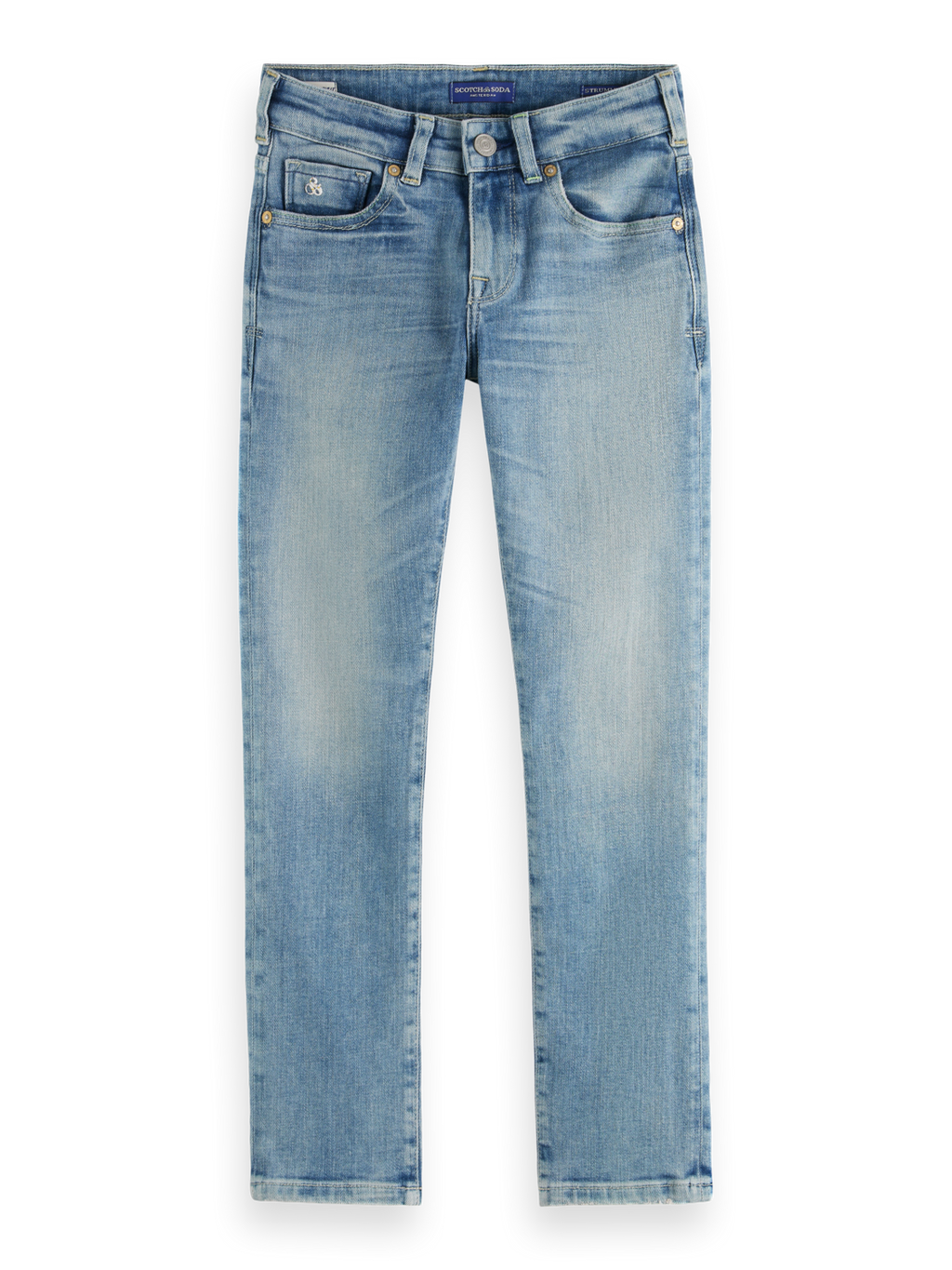 STRUMMER SLIM JEANS - GREEN WAVE