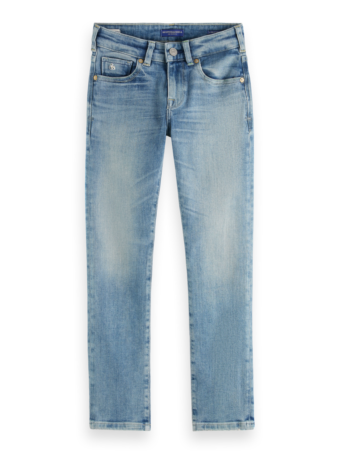 STRUMMER SLIM JEANS - GREEN WAVE