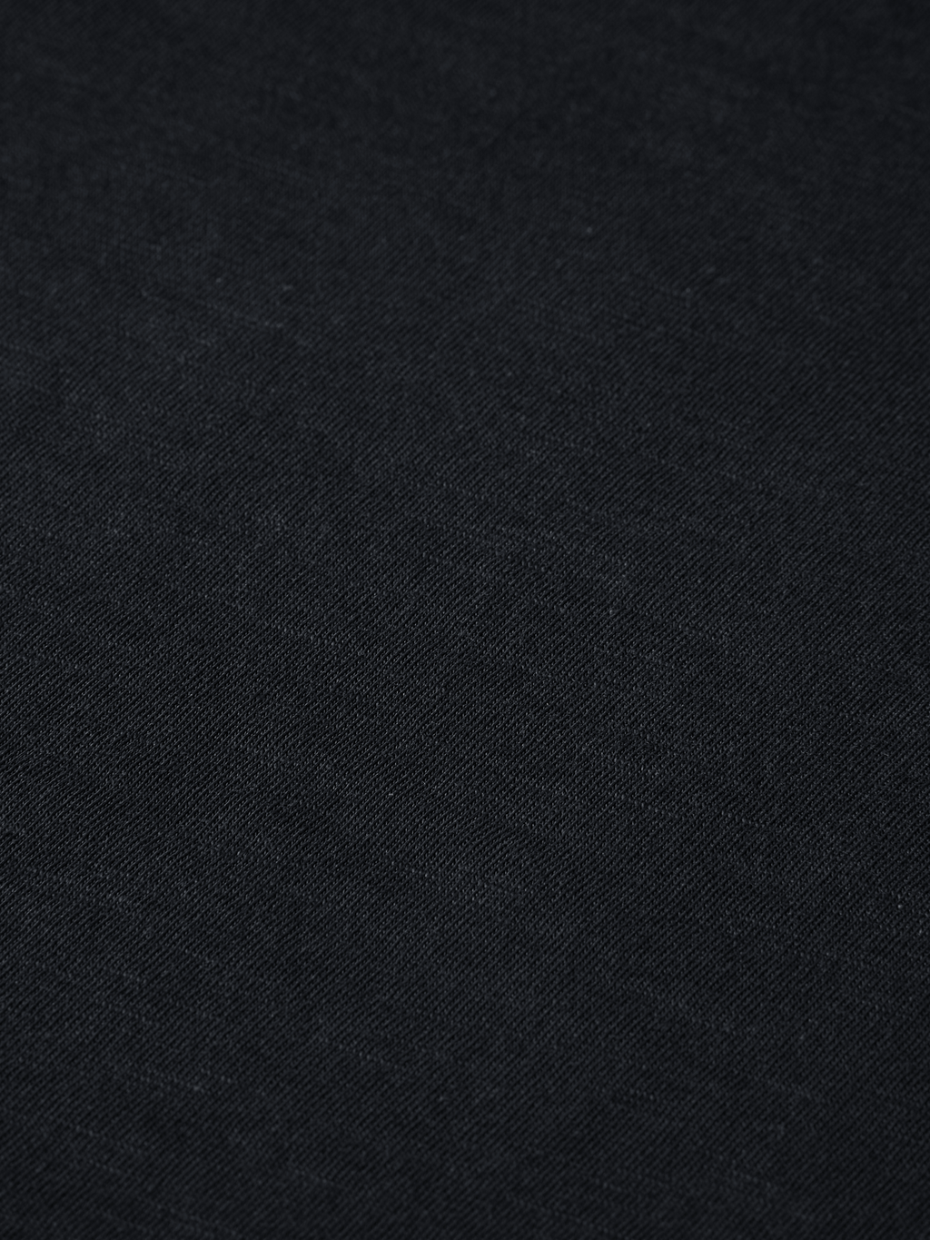 WOVEN TRIM V-NECK T-SHIRT