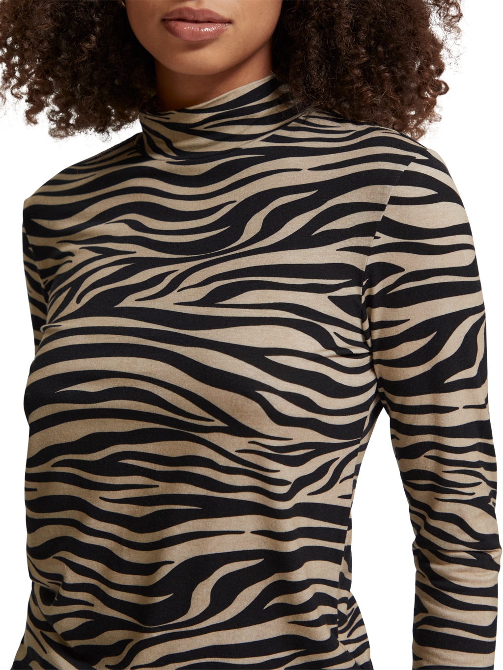 ALL OVER PRINTED LONG SLEEVED T-SHIRT