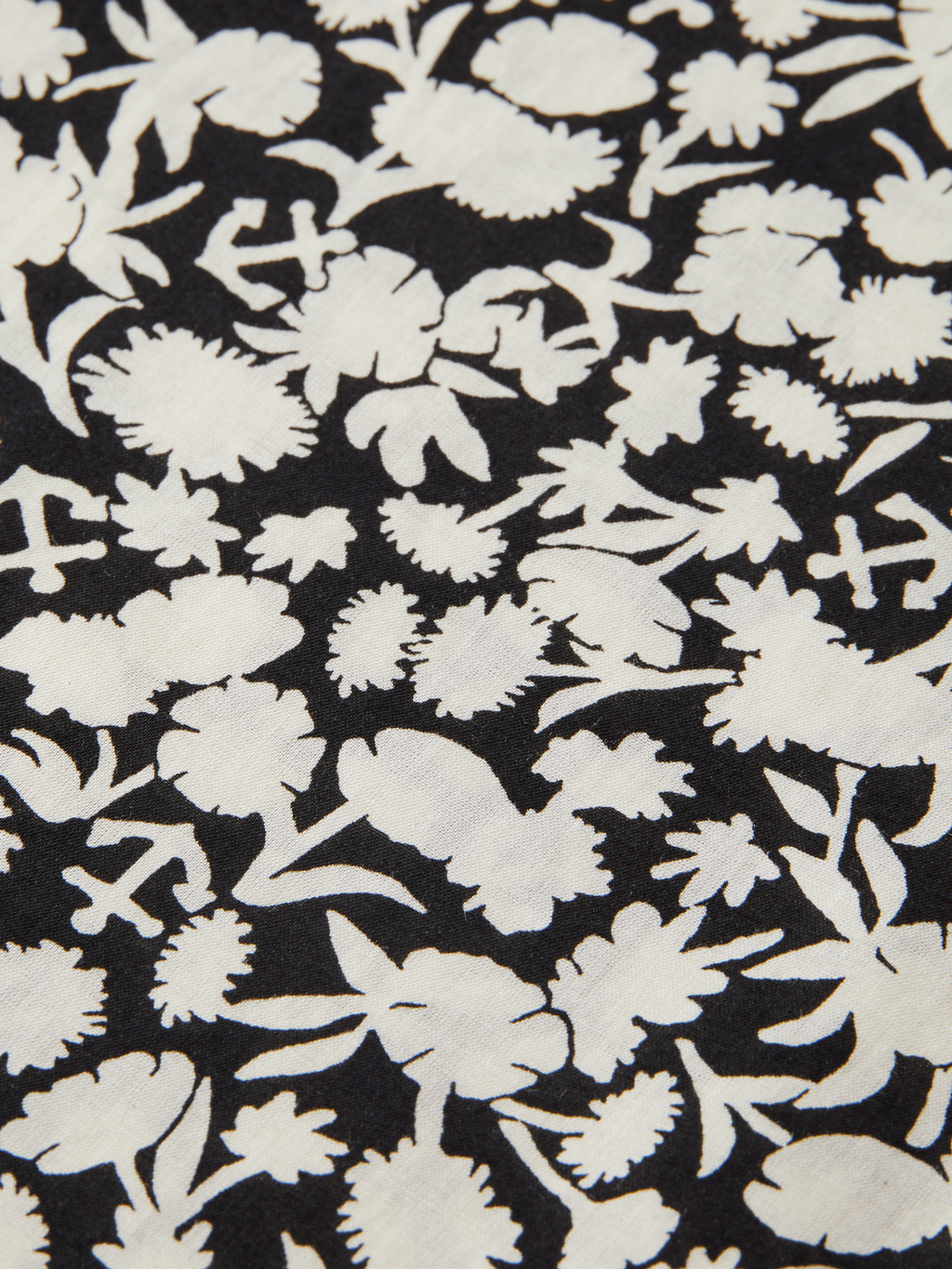 ALL OVER PRINTED BALLOON SLEEVE SHIRT