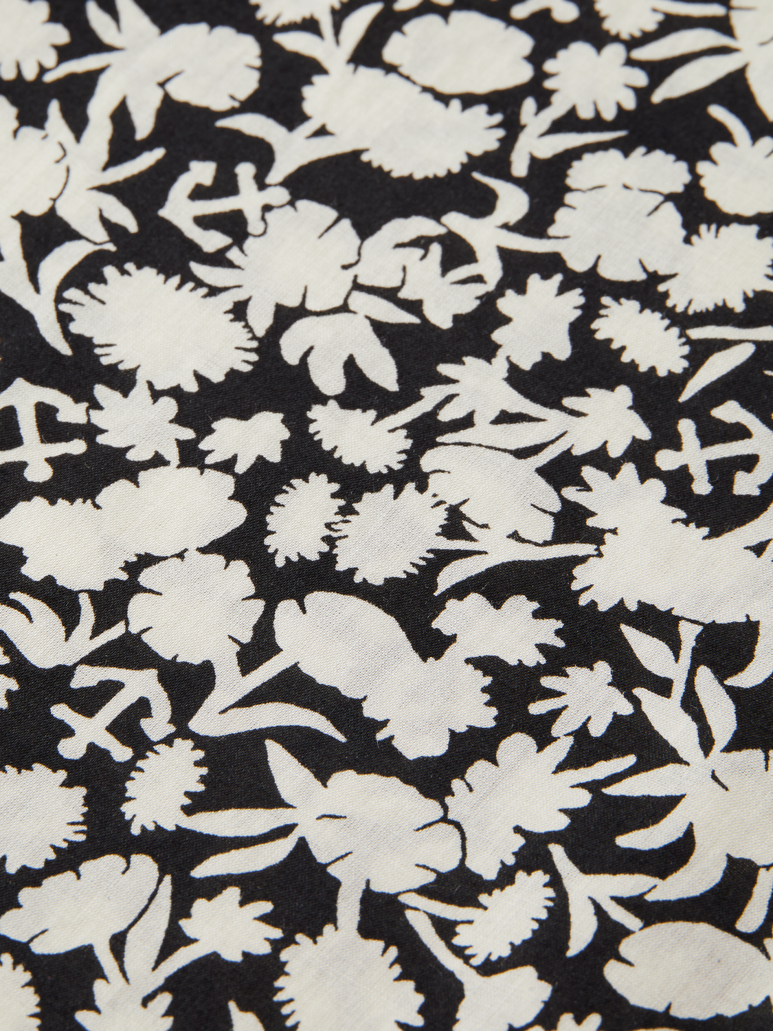 ALL OVER PRINTED BALLOON SLEEVE SHIRT