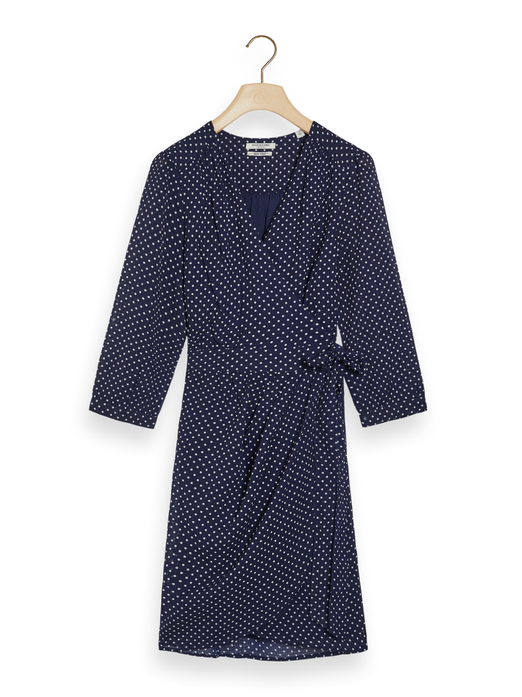 MINI WRAP DRESS