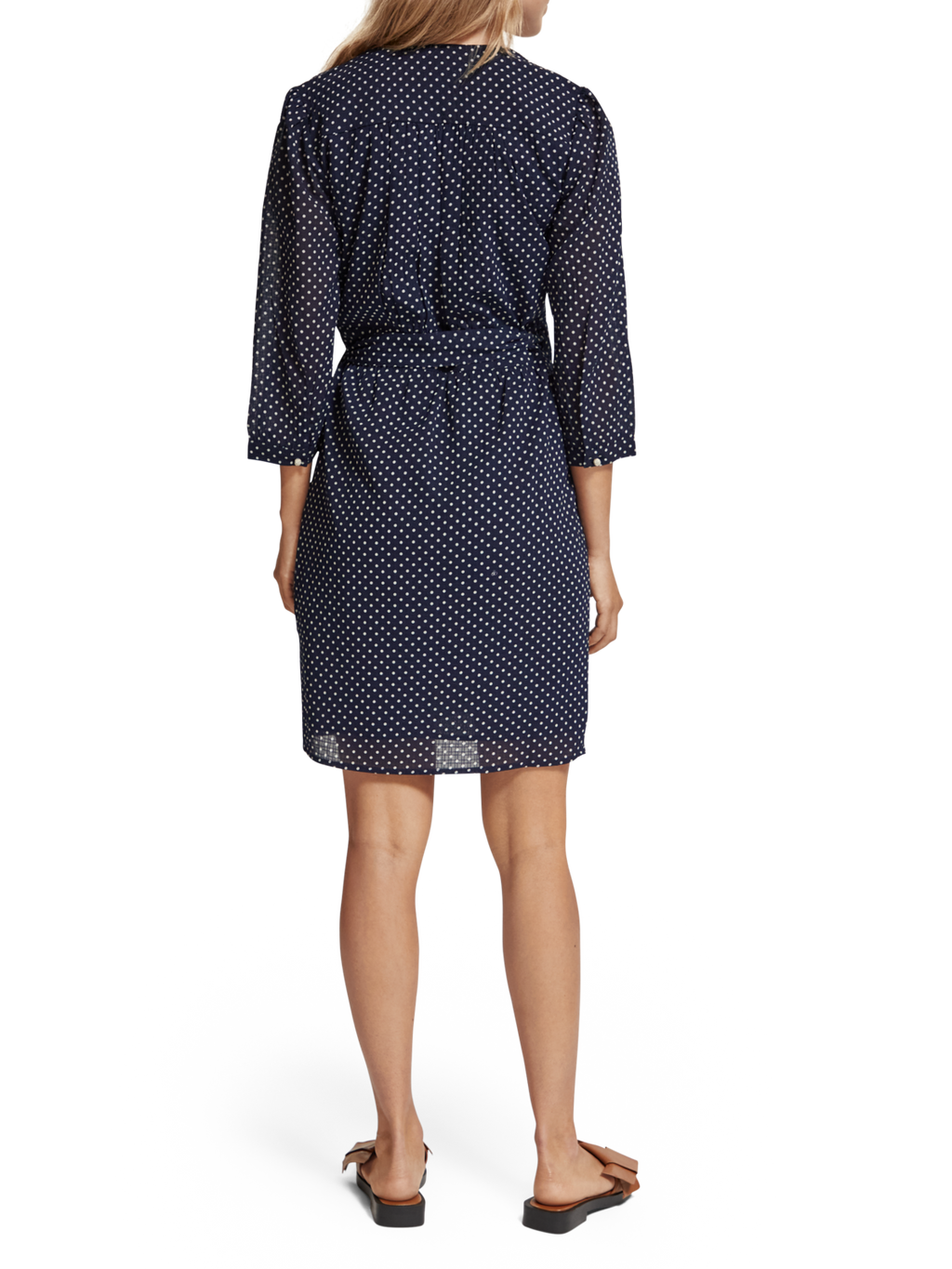 MINI WRAP DRESS