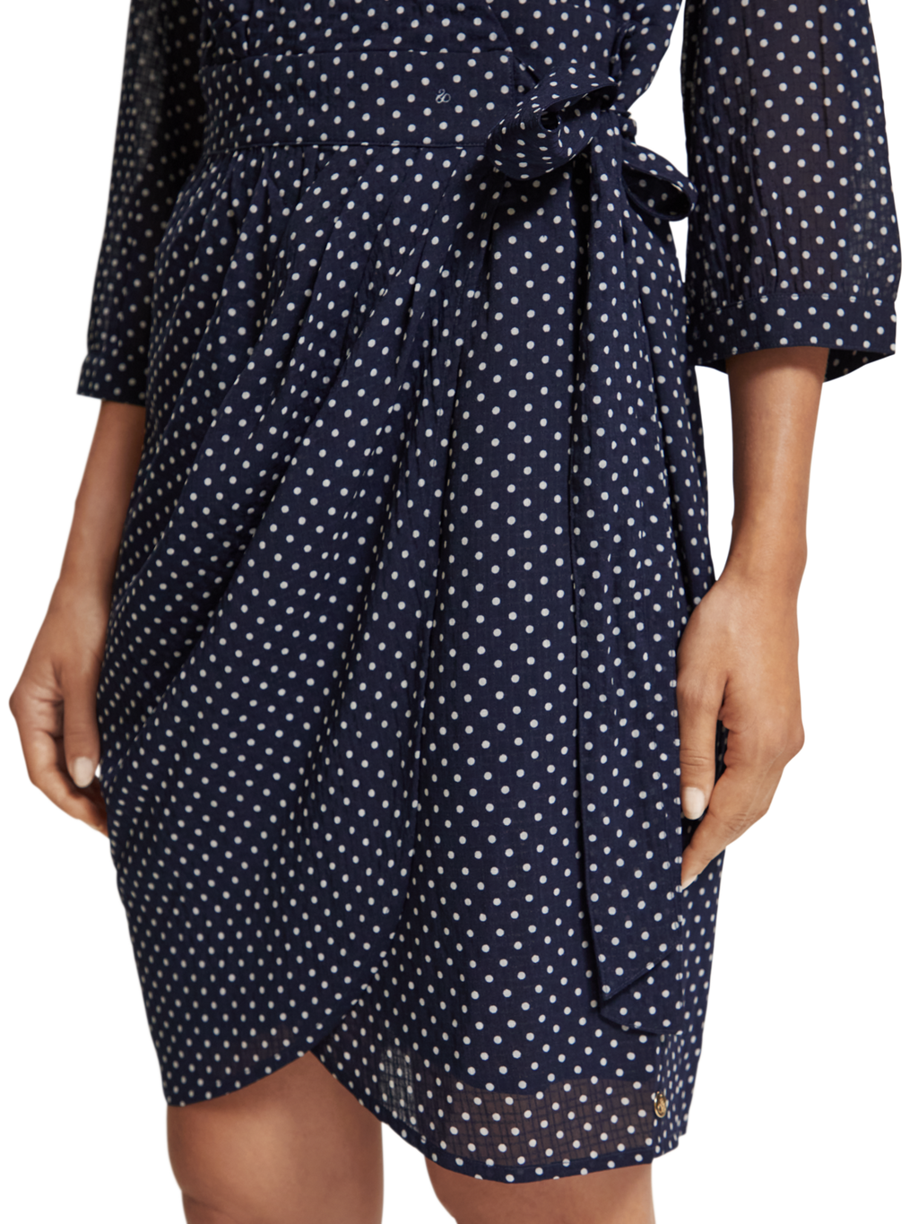 MINI WRAP DRESS