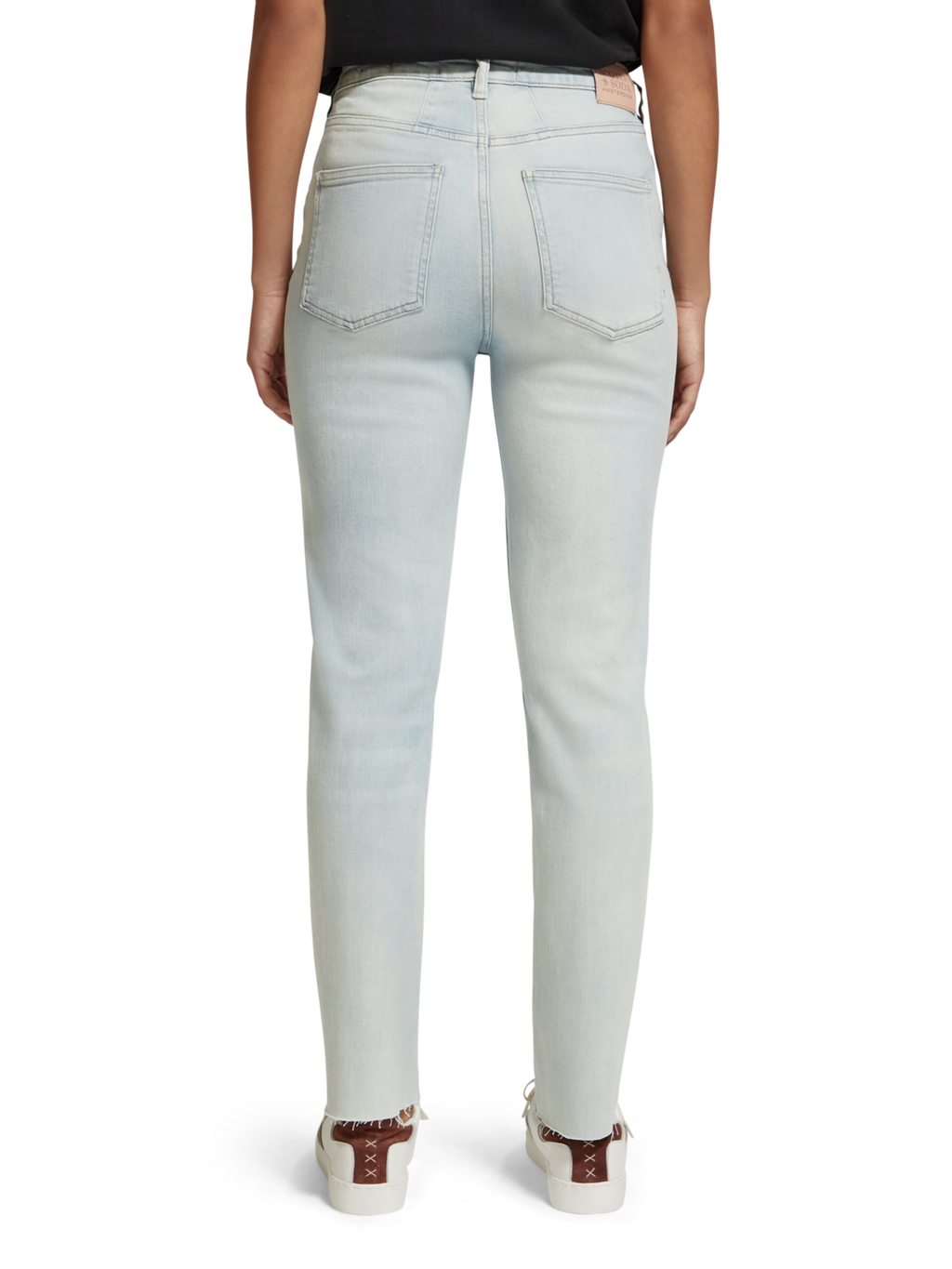 HIGH FIVE HIGH RISE SLIM JEANS BLAUW MIRAGE