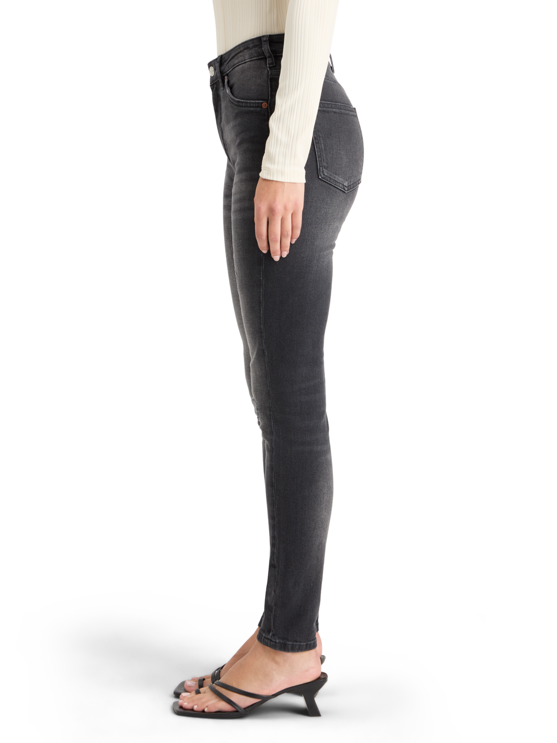 HAUT HIGH RISE SKINNY JEANS NIGHTLIFE